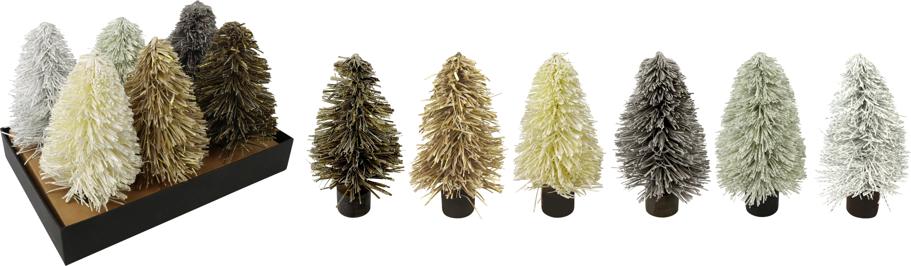 5152 DÉCOR ARBRES  FRILL  6P