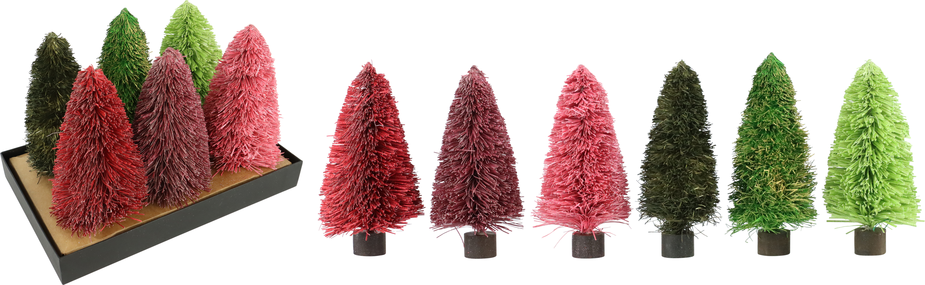 5183 DÉCOR ARBRES  FRILL  6P