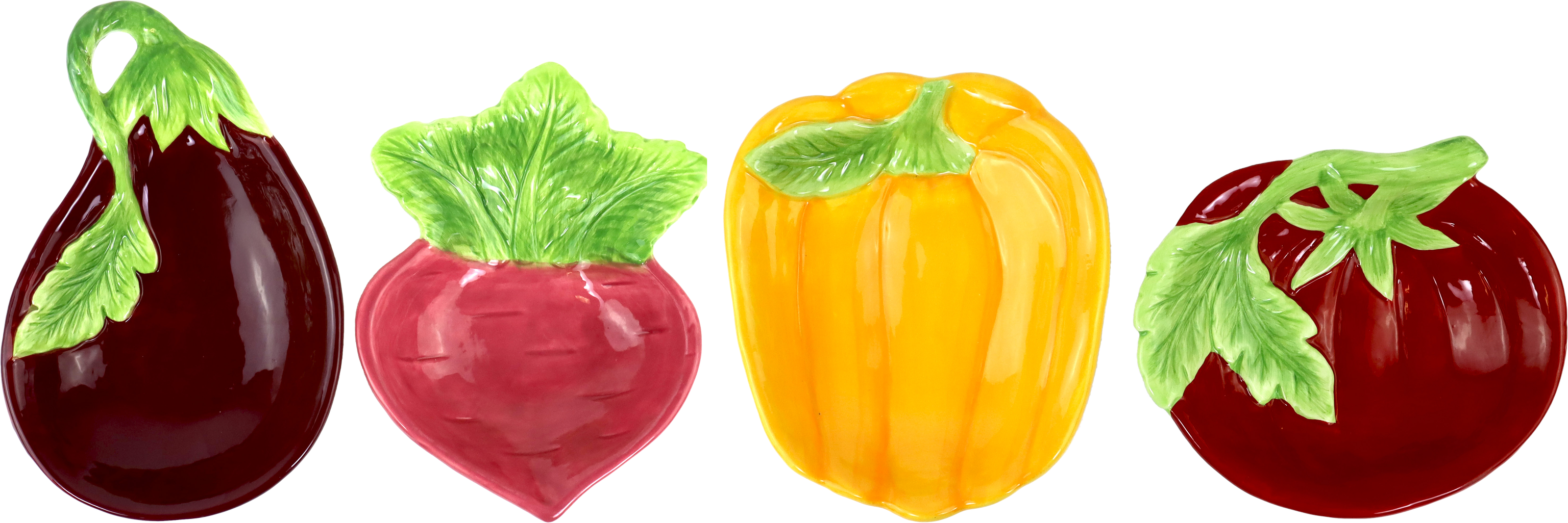 5474 CUENCOS DE CERÁMICA VEGGIE  S/4