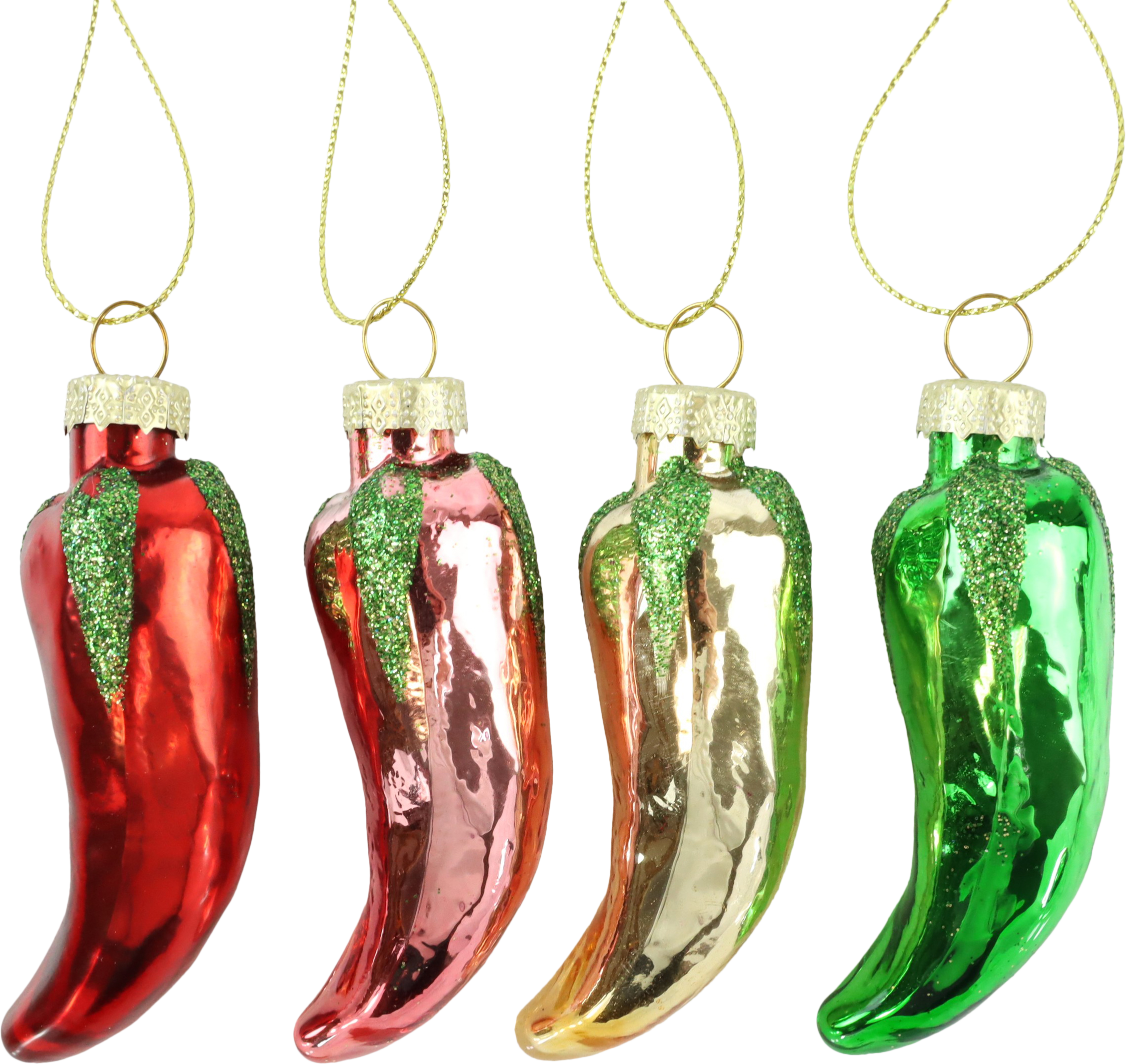 5508 GLASSHANGER CHILI  S/4