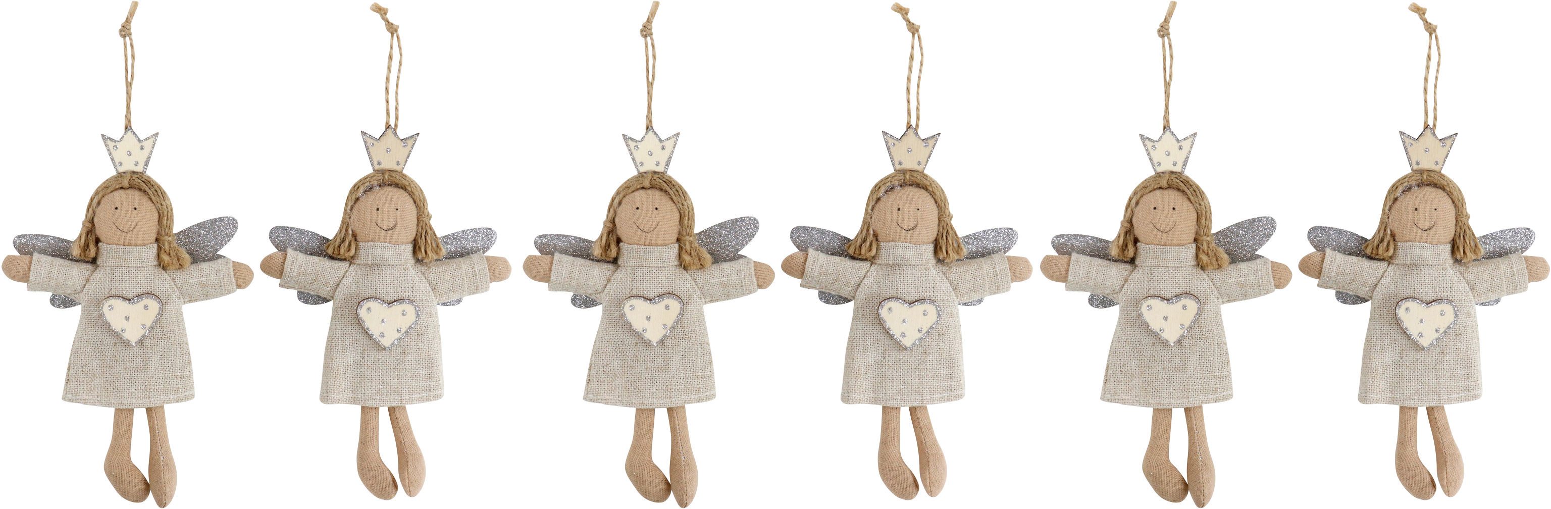 5526 PENDENTIFS  HERZENGEL  6P