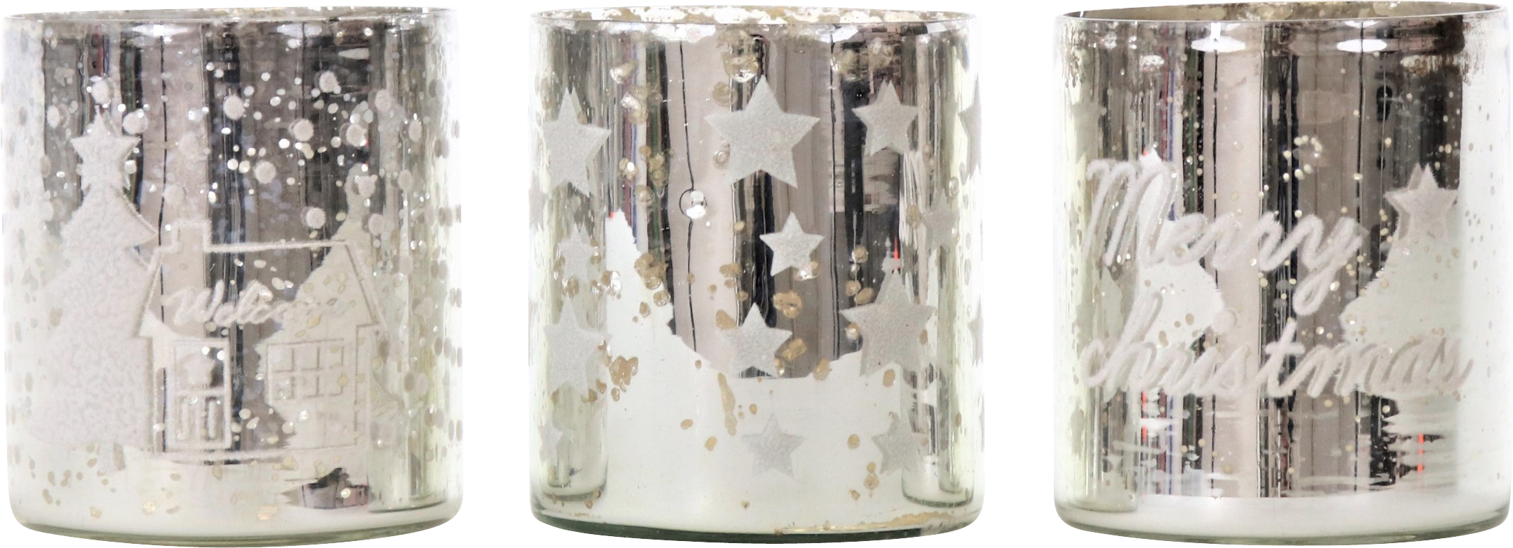 5532 PHOTOPHORES MERRY CHRISTMAS  3P