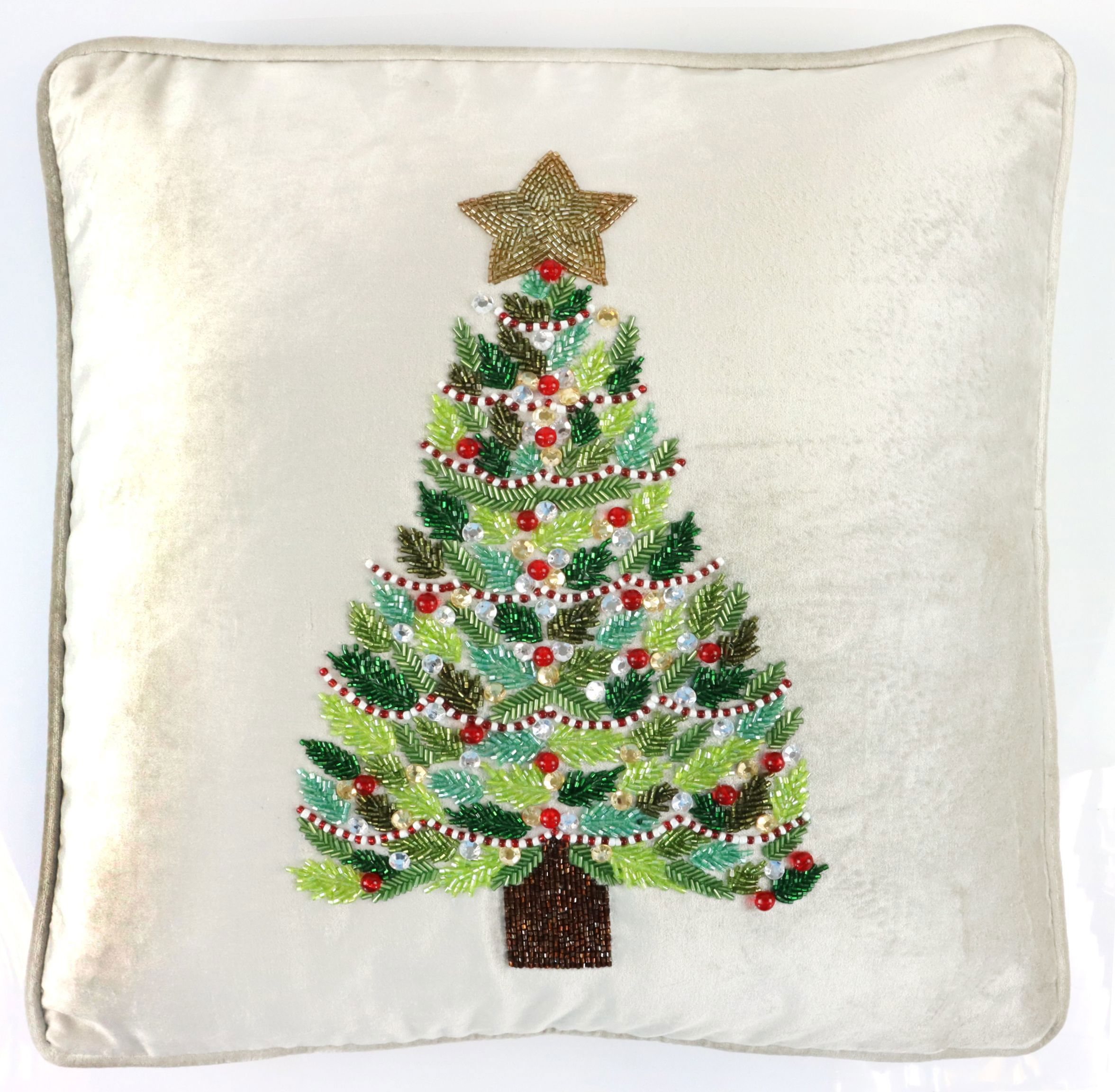 5648 KISSENHÜLLE XMAS TREE 45X45
