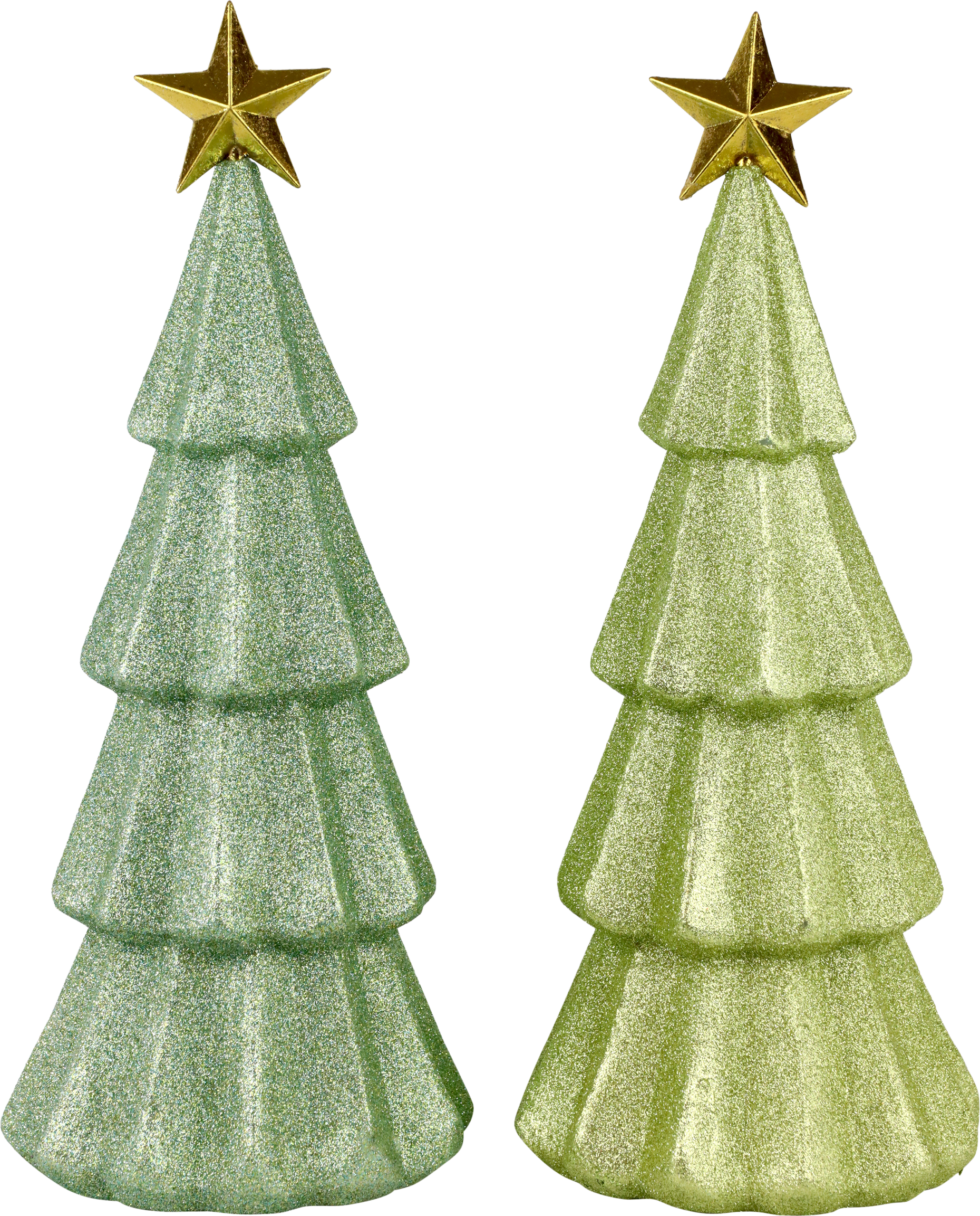 5712 SAPINS AVEC ÉTOILE « GLAM » 2P