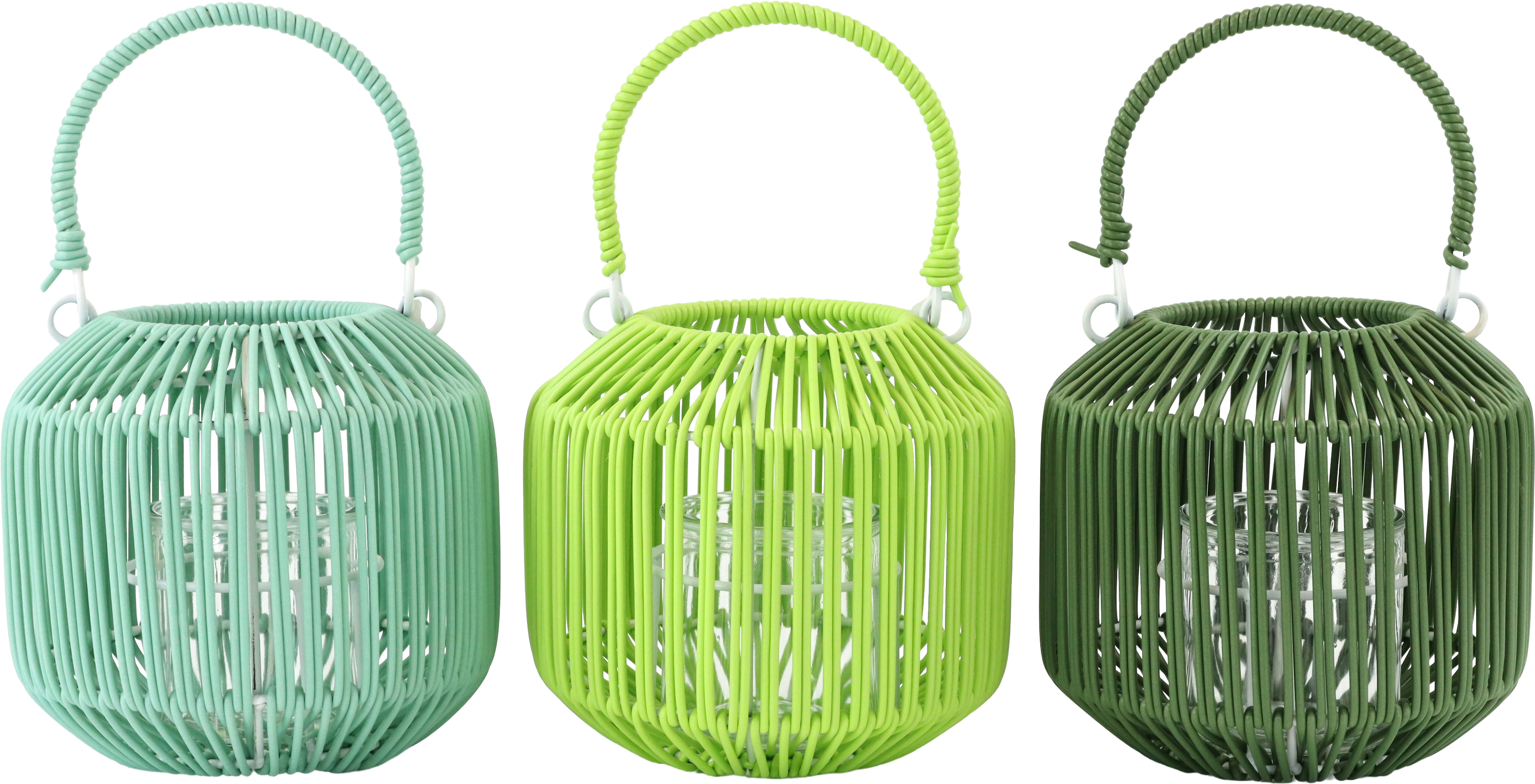 5958 LANTERN VIVID LIGHT  S/3