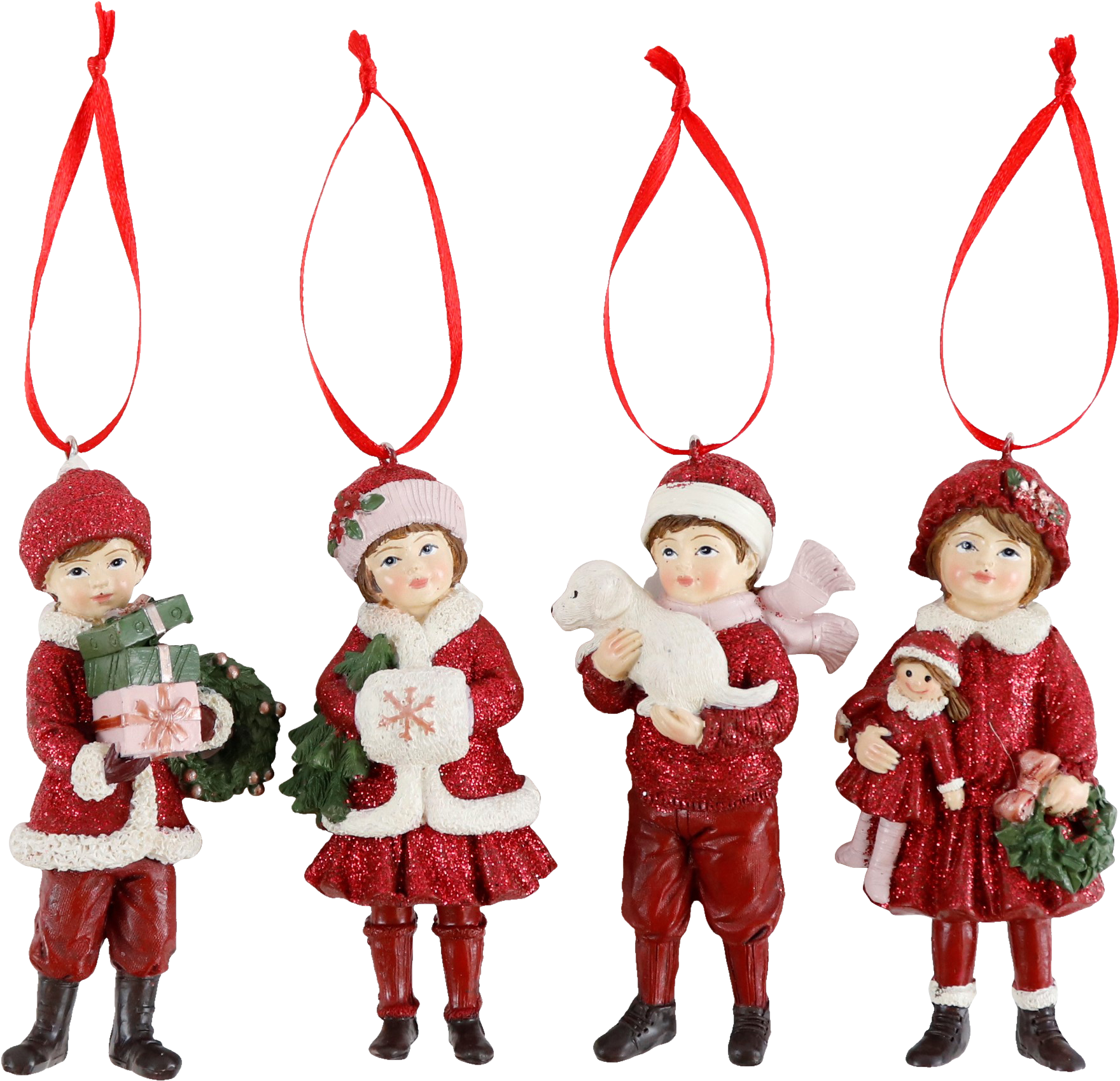 6081 COLGANTES  NOSTALGIEKINDER  S/4