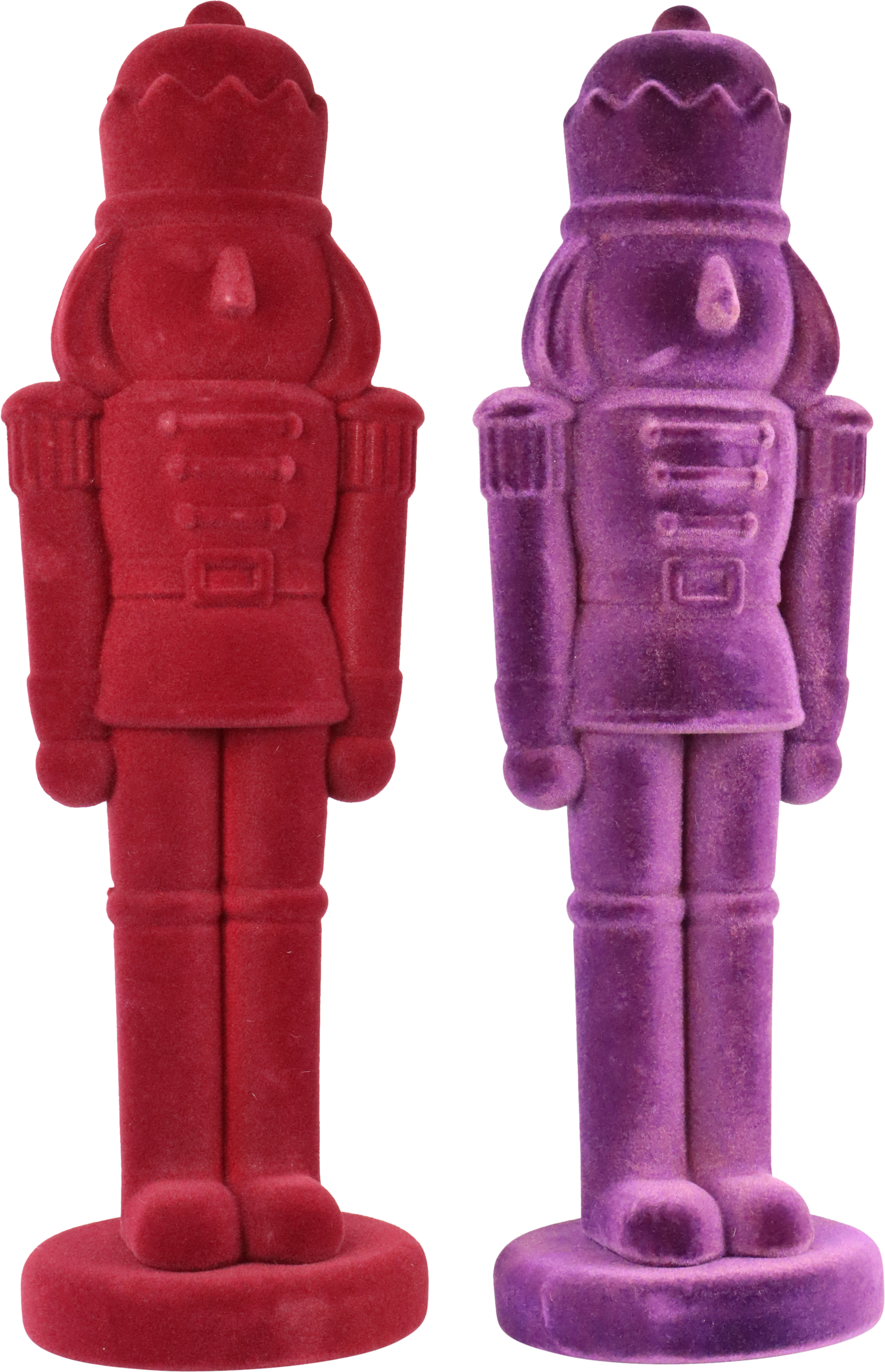 6374 FIGURES VELVET NUTCRACKER  2P