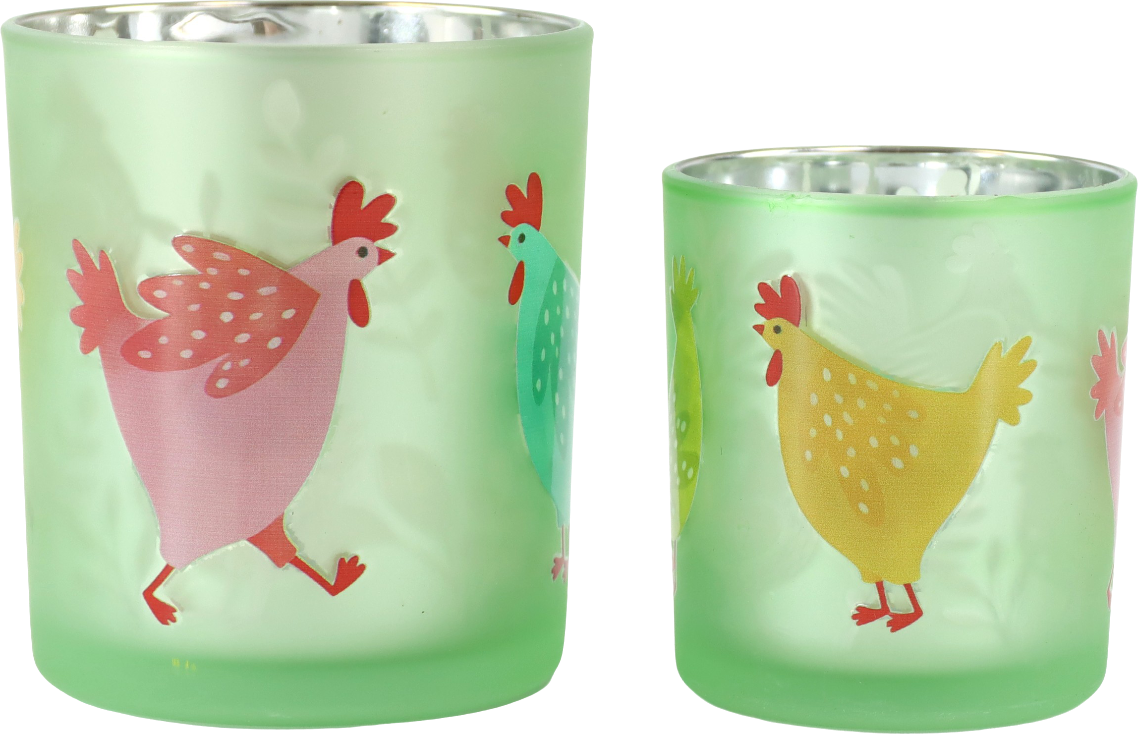 6418 LANTERNE HAPPY HEN  2PZ