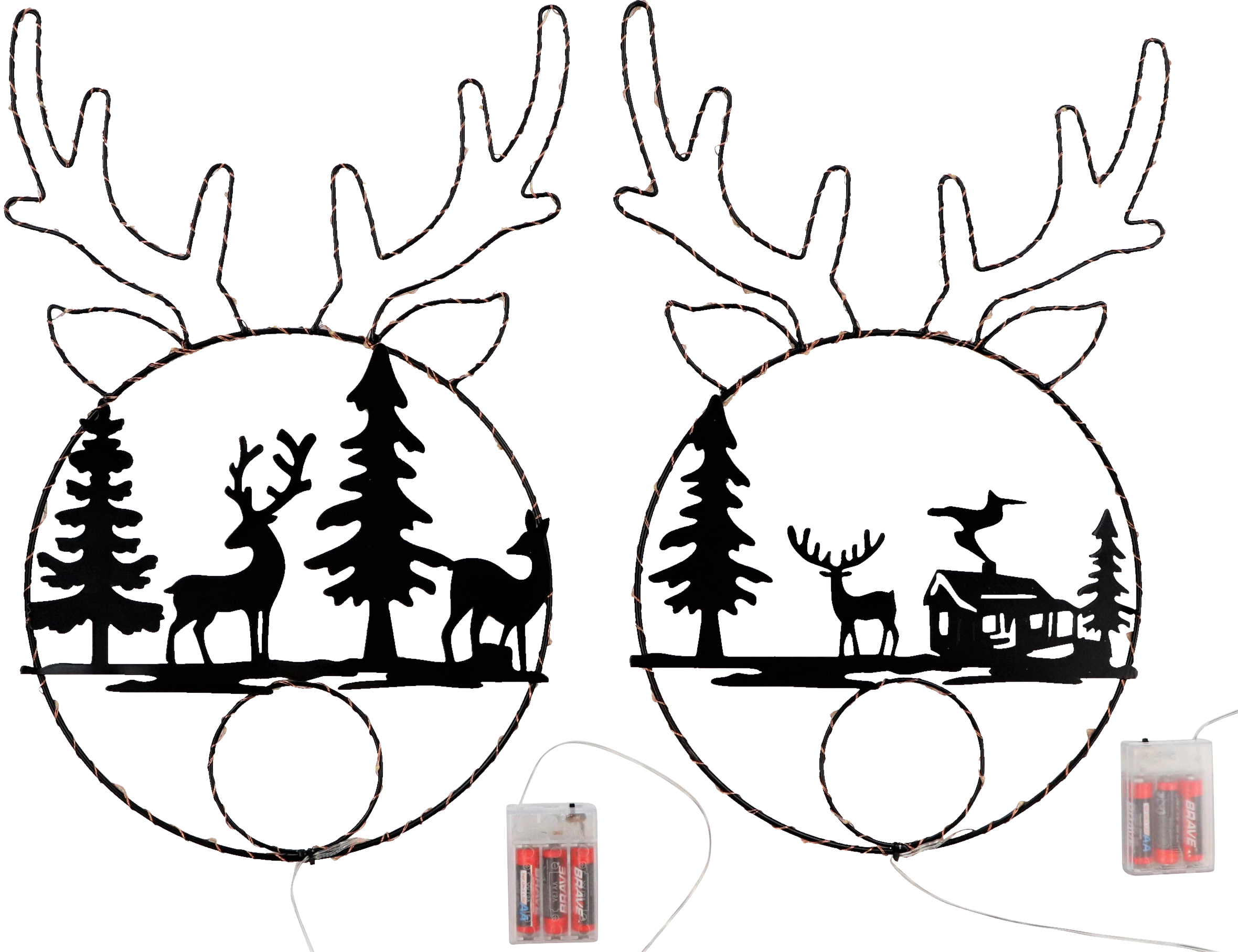 6454 COURONNES LED  DEER  2P