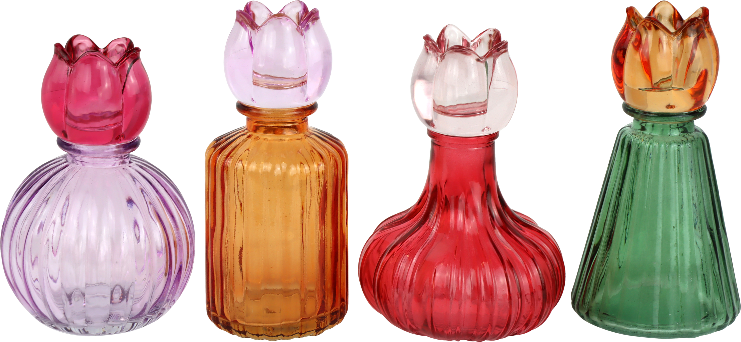 6484 CHANDELIER FLORA FLAME  4P