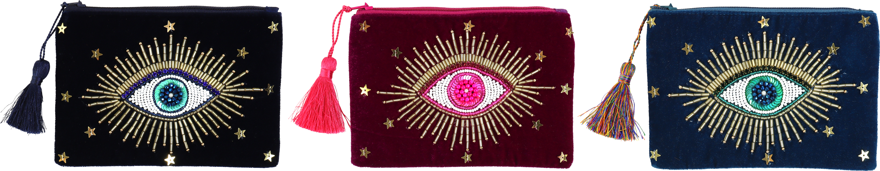6520 PETITE POCHETTE CHARMING EYES  3P