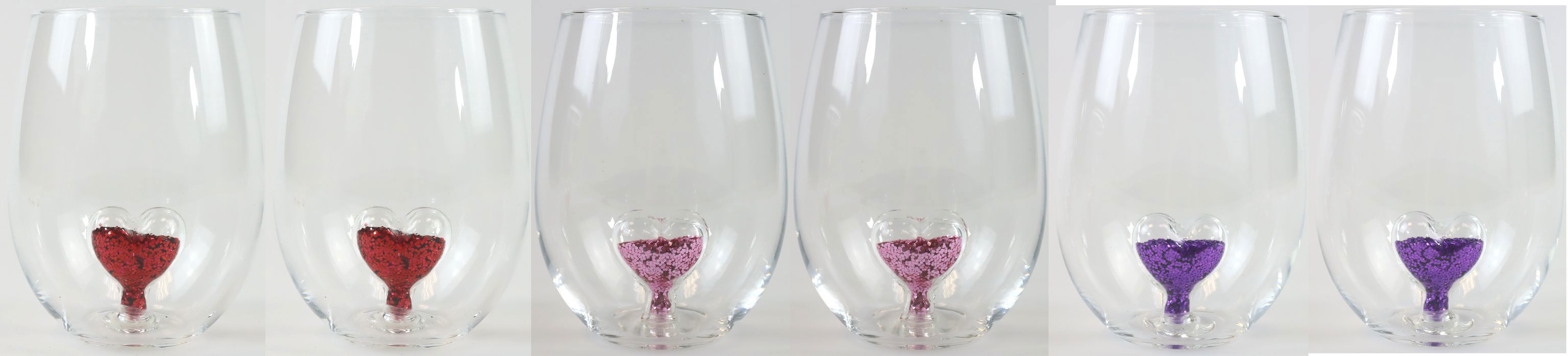 6771 GLASSES AMORE  S/6