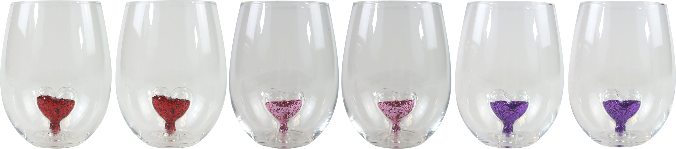 6771 BICCHIERI AMORE  6PZ