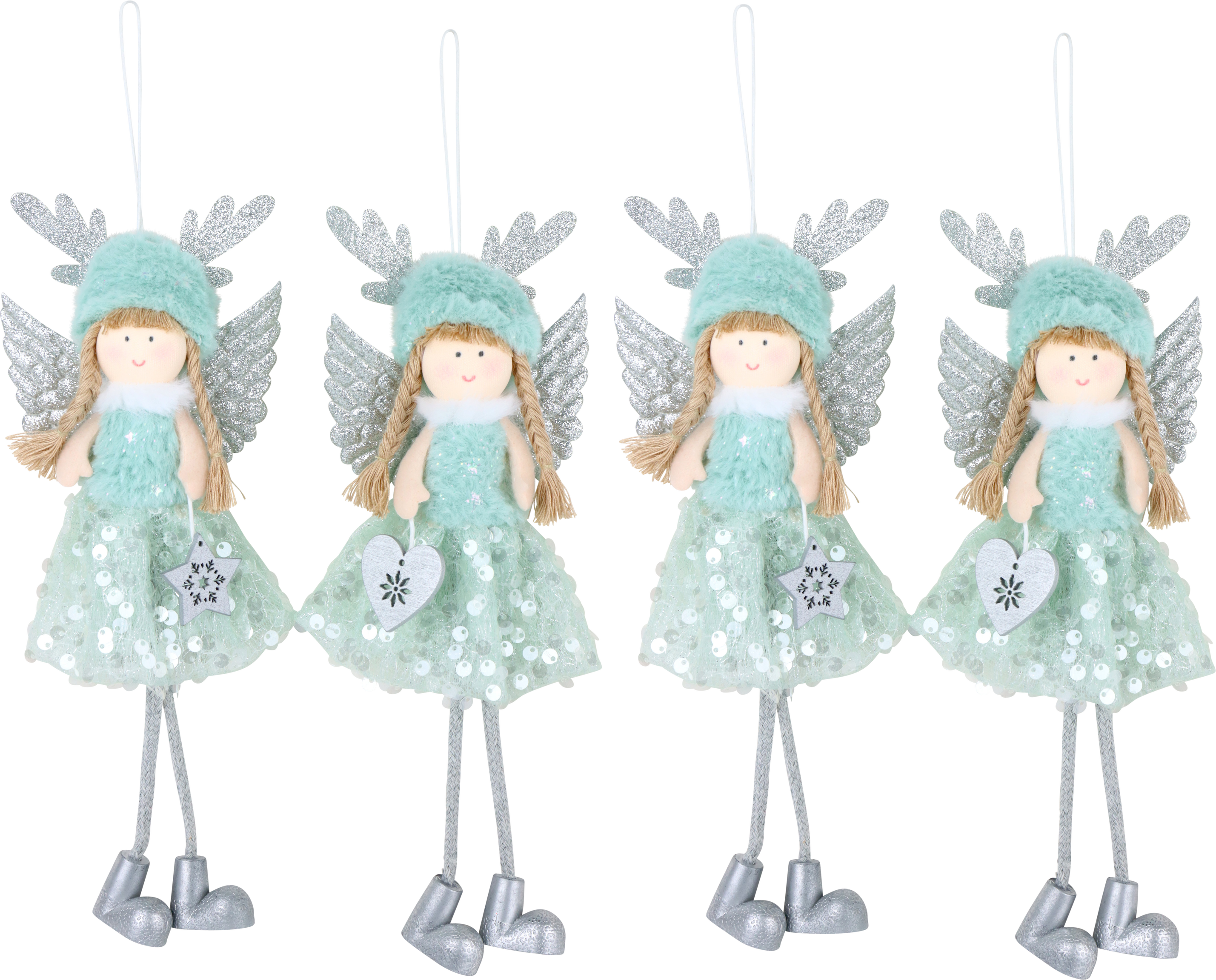 7066 PENDENTIF ANGE « SALVIA » 4P