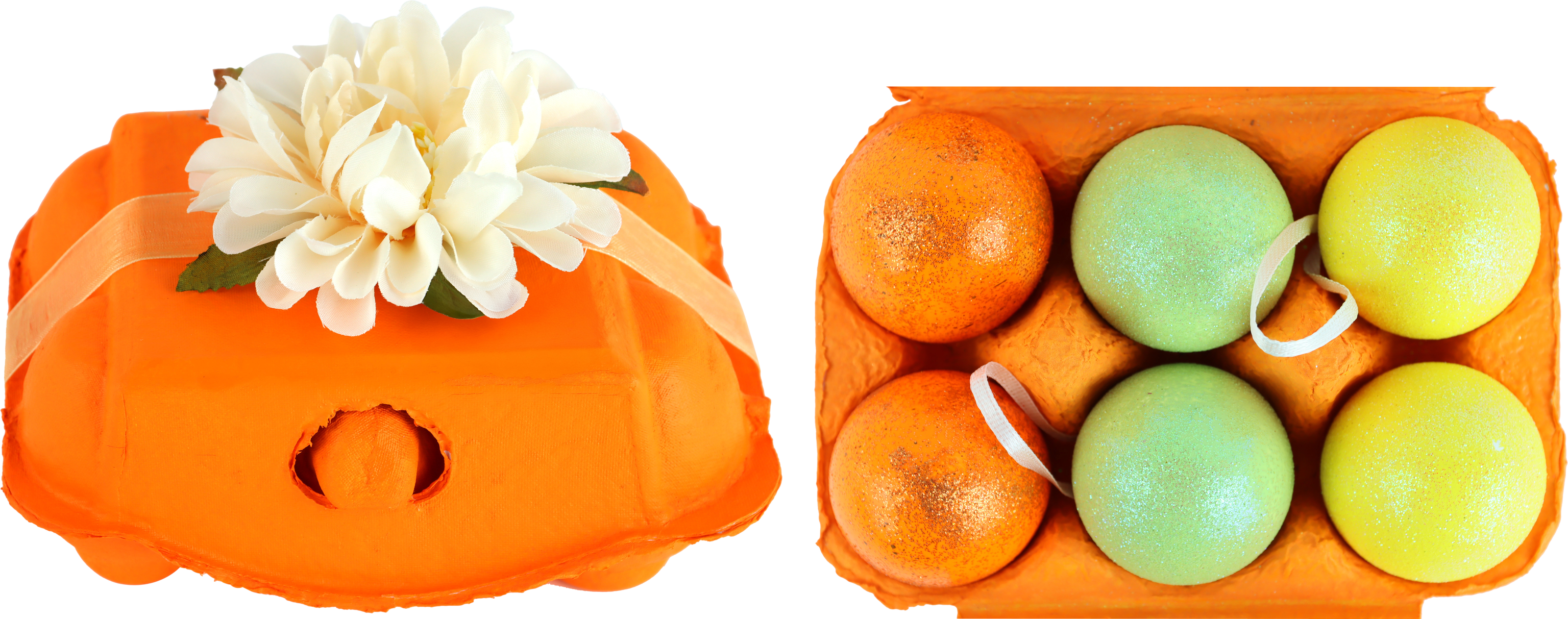 7226 CAJA DE HUEVOS FLORAL NEST  S/6