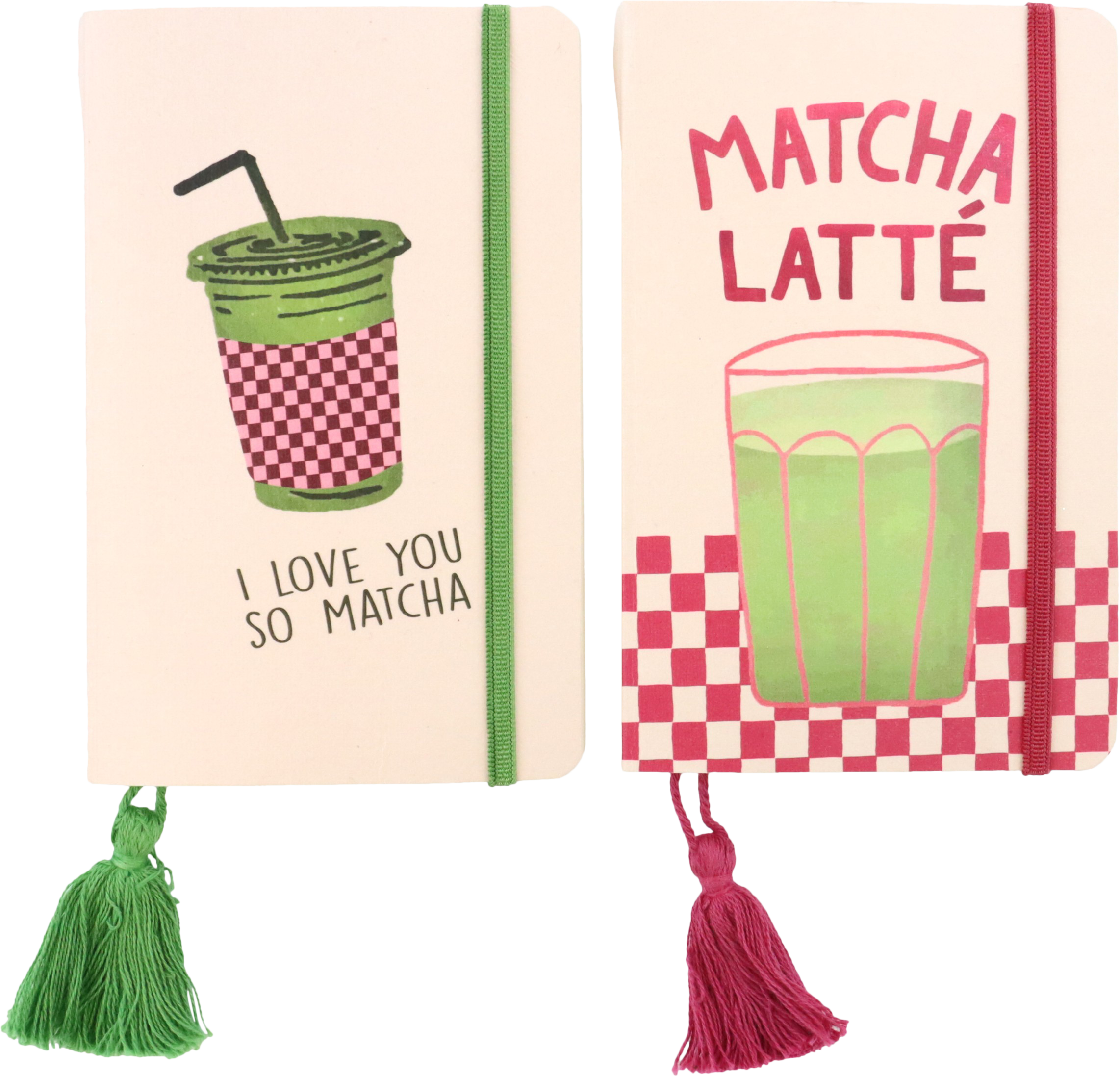 7264 NOTIZBÜCHLEIN MATCHA LATTE  S/2