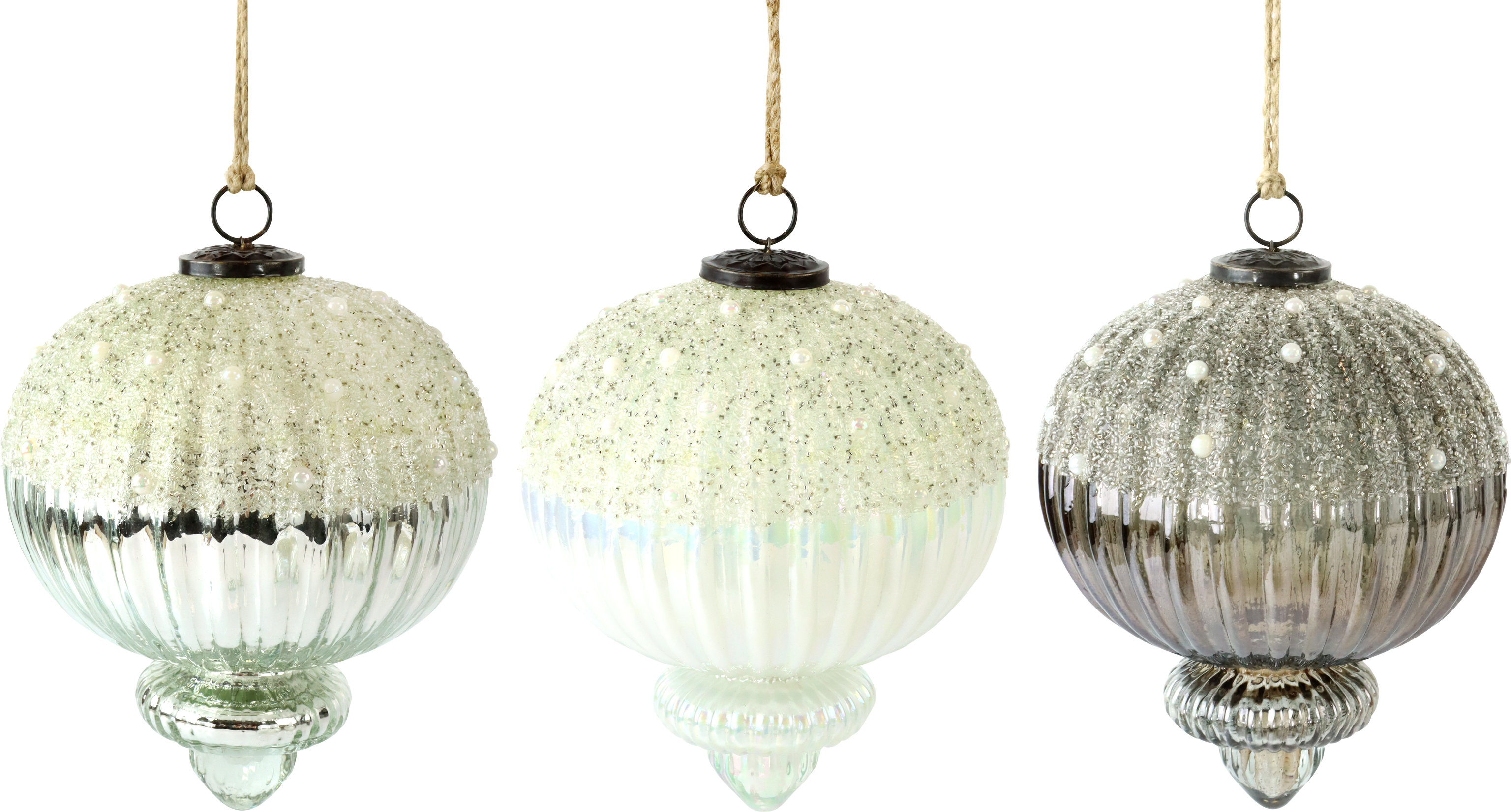 7362 GLASSBALLS SPHÈRE ROYAL  S/3