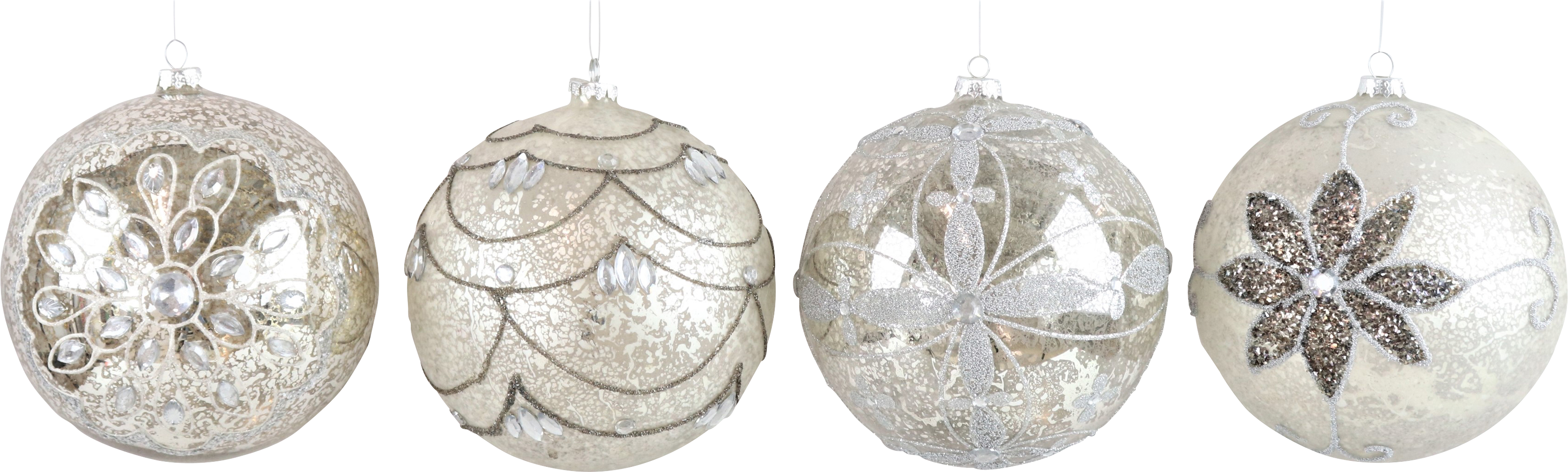 7405 BOULES  EN VERRE  MAGNUM  4P