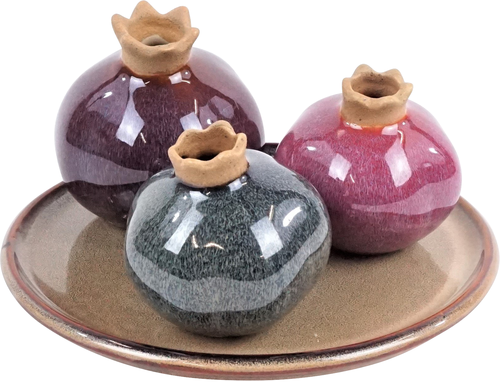 7437 VASES  ROSENBORG  4P