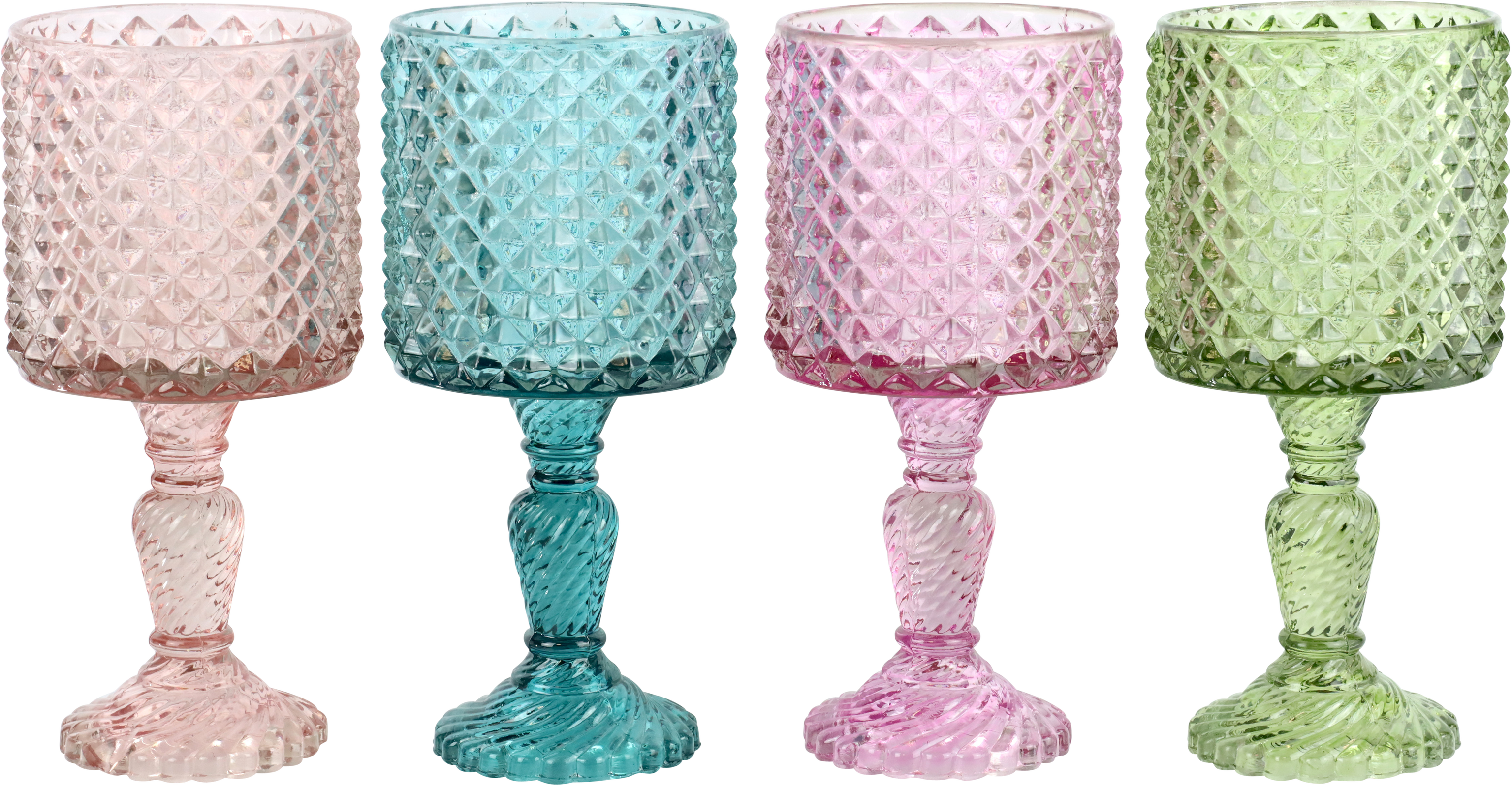 7462 COUPES EN VERRE « FLORAISON » 4P