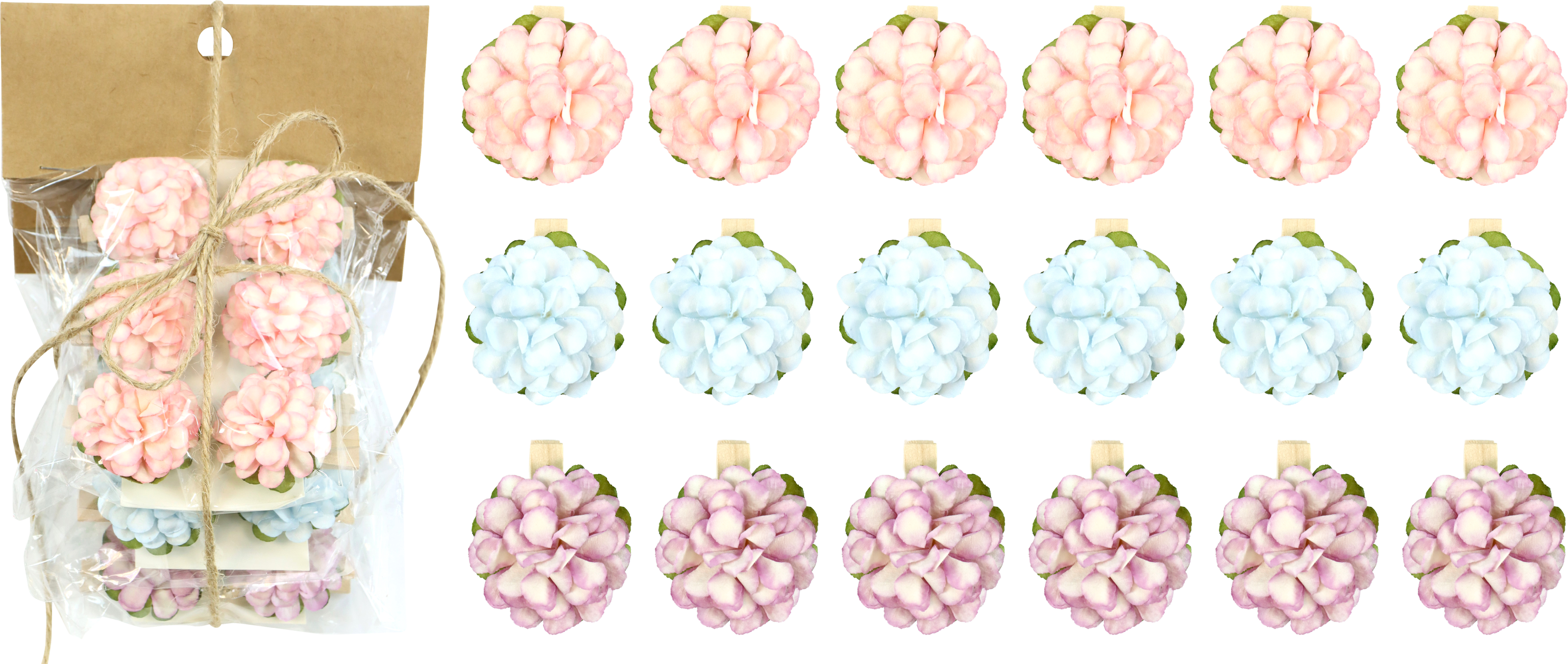 7480 MOLLETTE HORTENSIE 3X6 18PZ