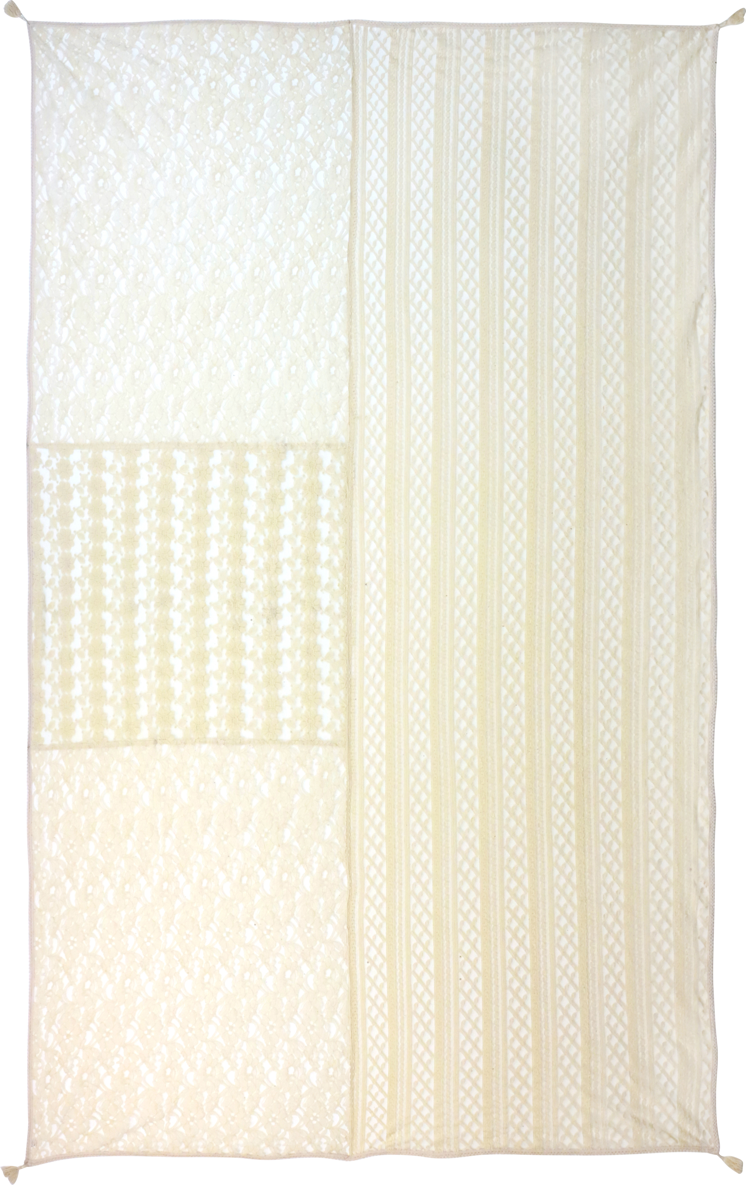 7669 MANTEL  ENCAJE VINTAGE 140X240