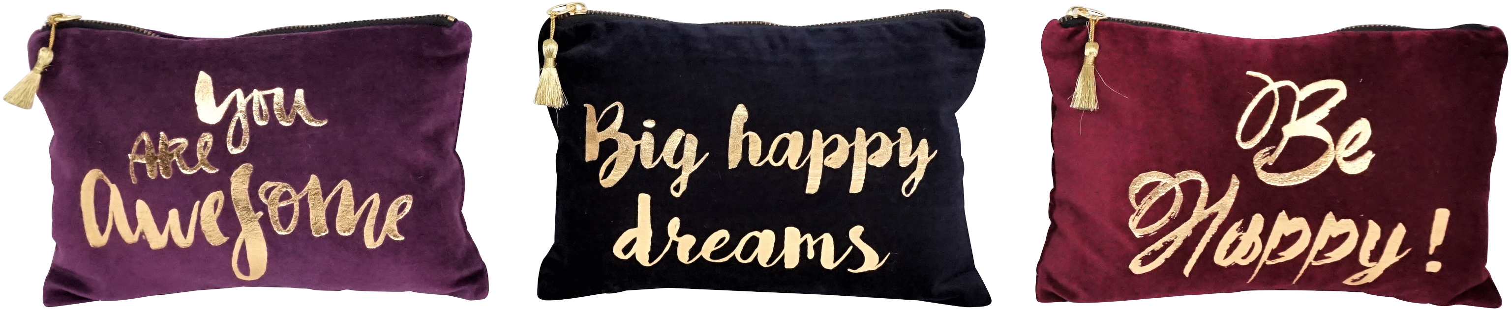 7781 POCHETTES  HAPPY  3P