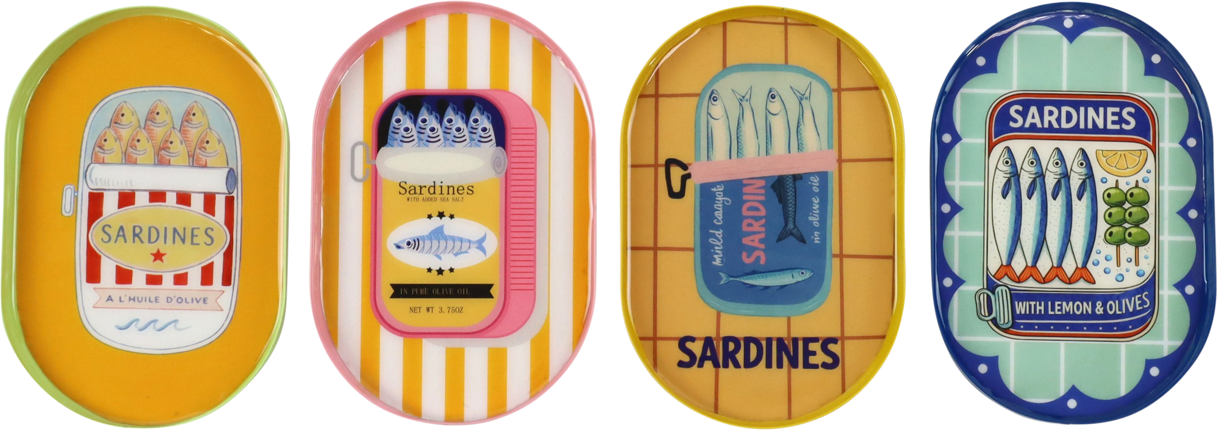 7794 VASSOI SARDINE PARADE  4PZ