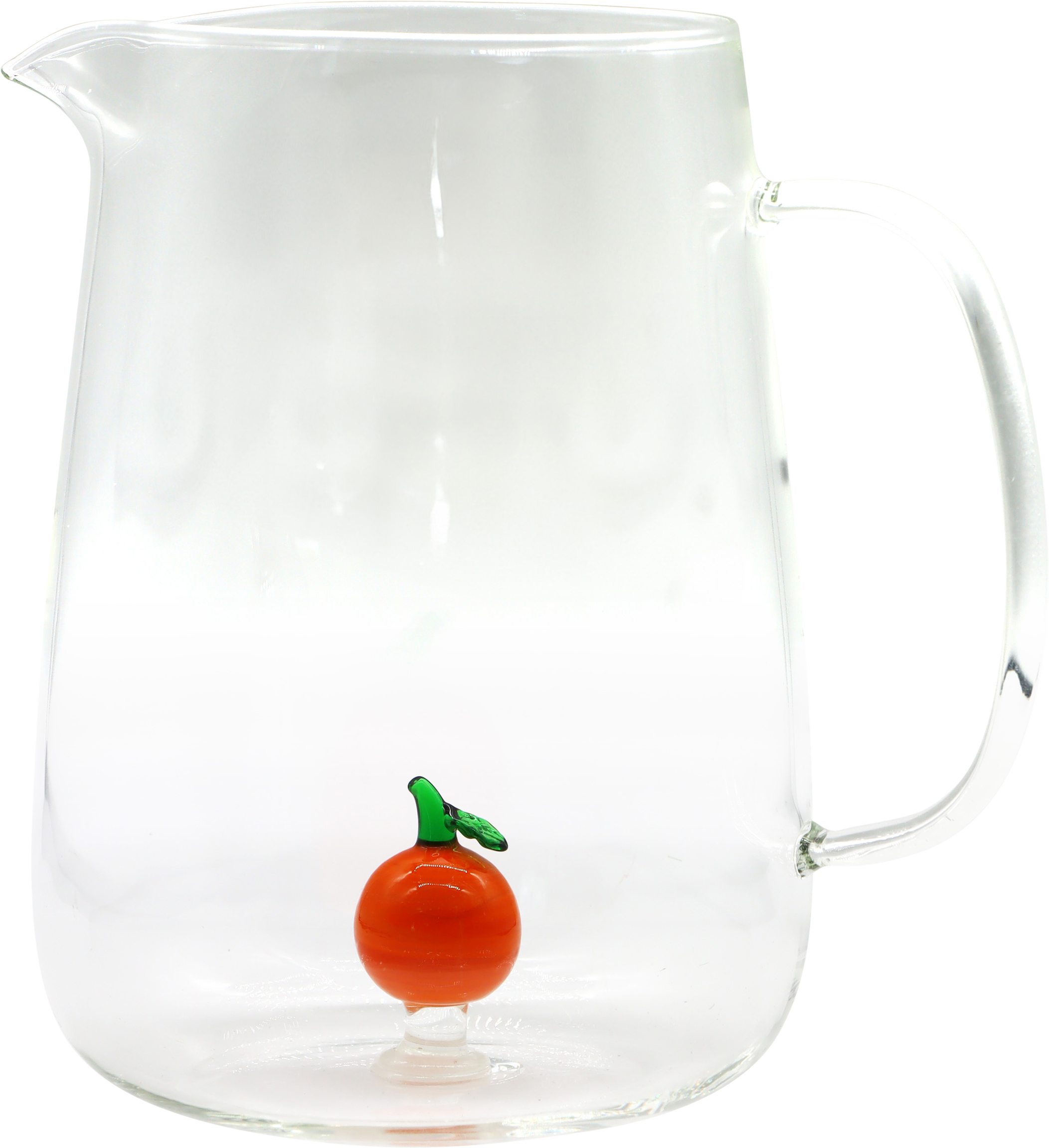 7823 CHASSE-MOUSSE EN VERRE ORANGE