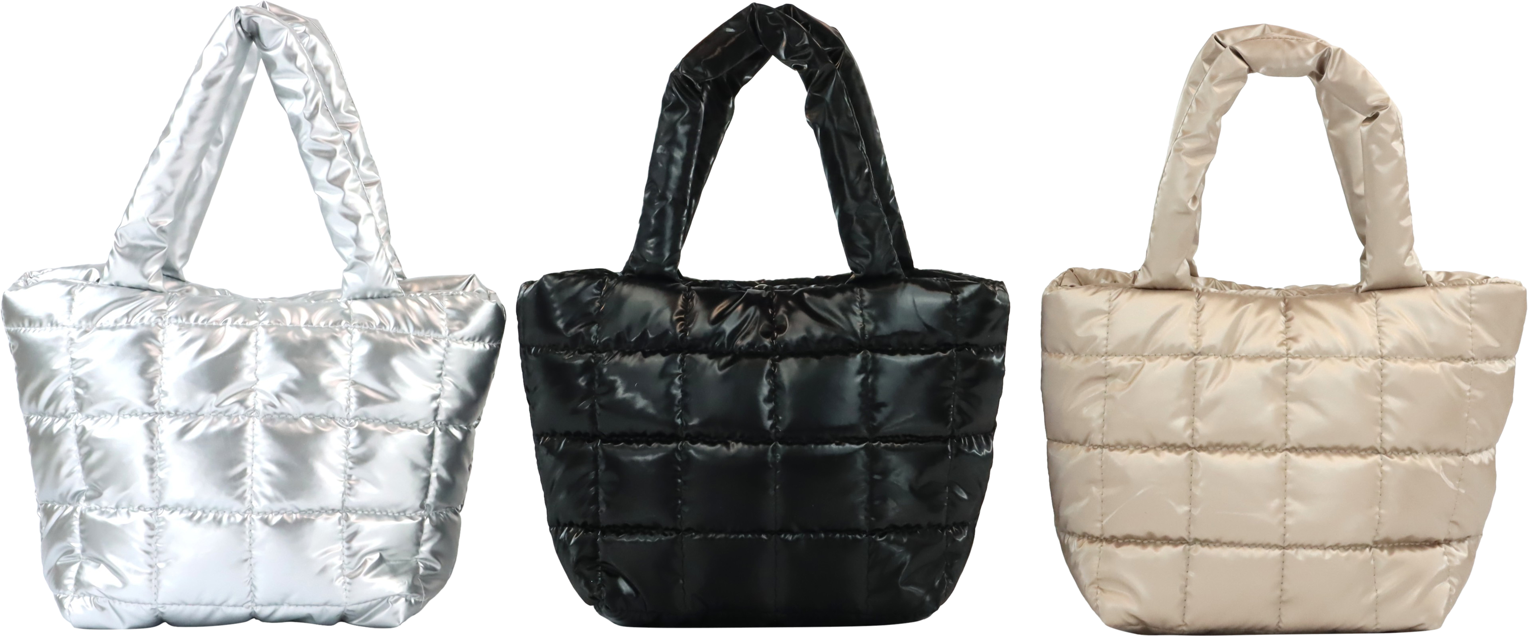 7853 HENKELTASCHEN PUFF IT UP  S/3