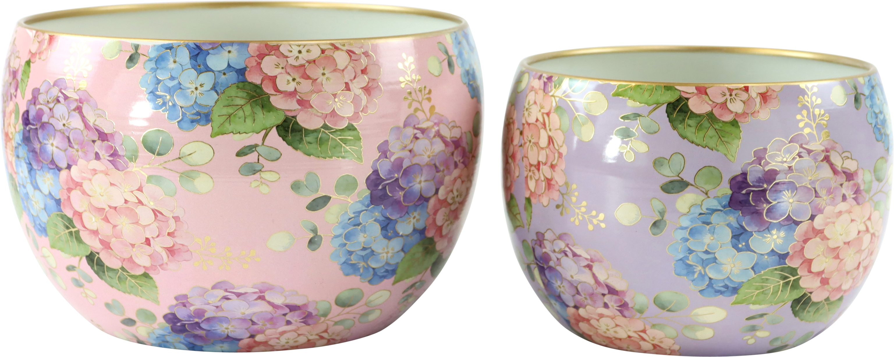 7867 FLOWERPOTS BLOOMING ROMANCE  S/2