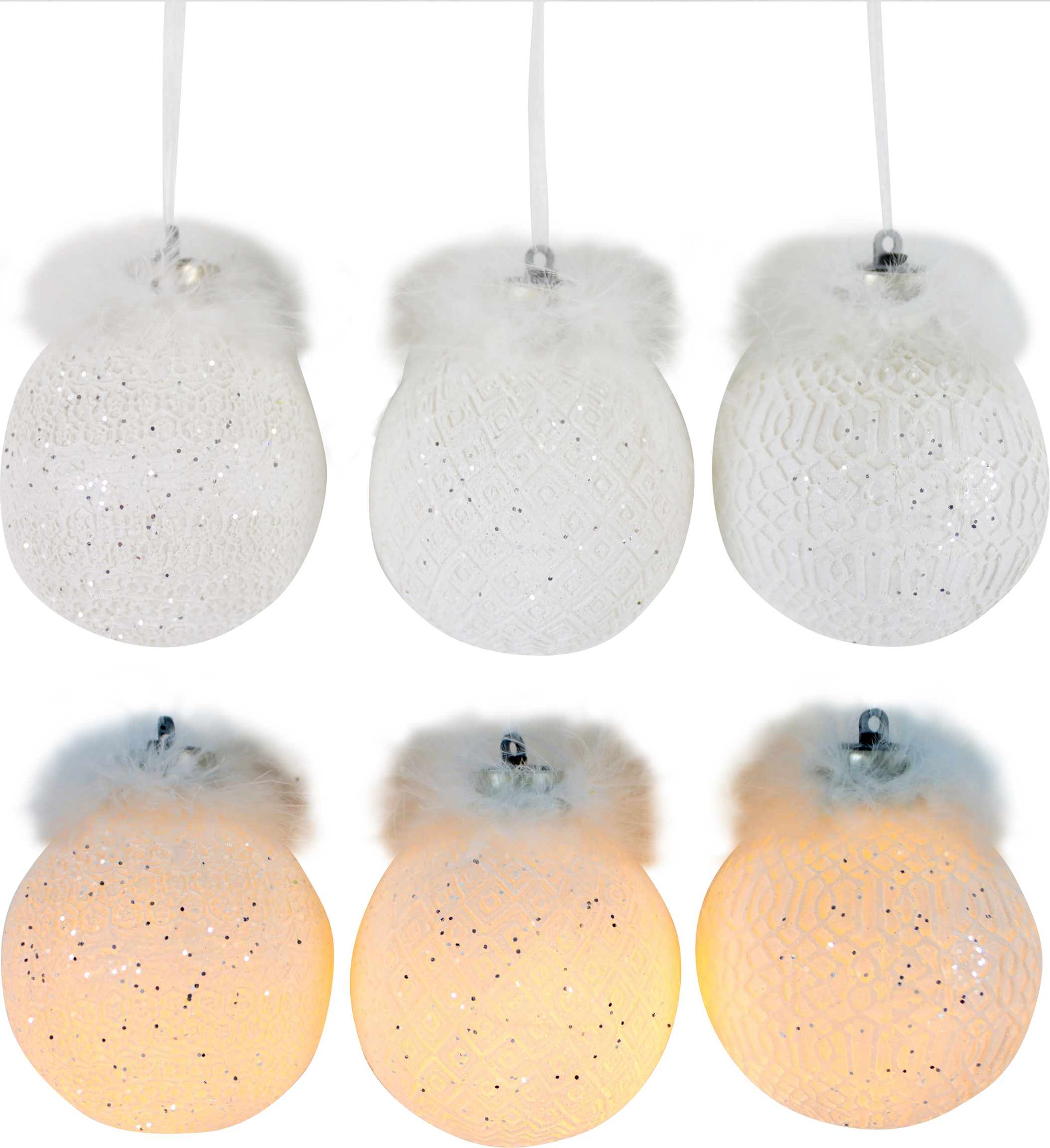 8002 BOULES LED FEDERKLEID  3P