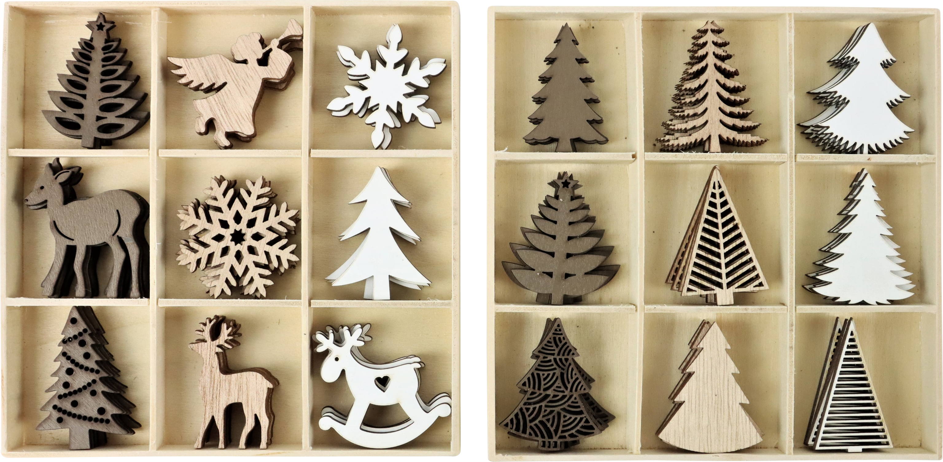 8114 BOÎTES EN BOIS JUL (2X36) 72P