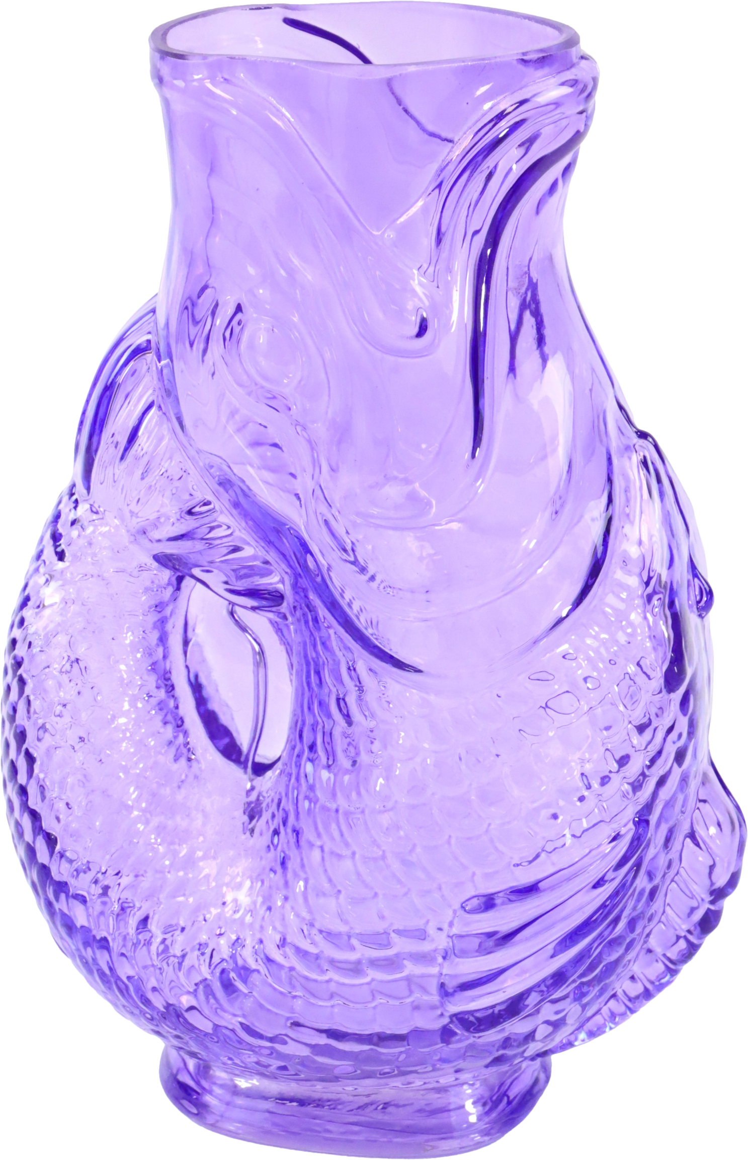 8121 VASO IN VETRO FUNKY FISH