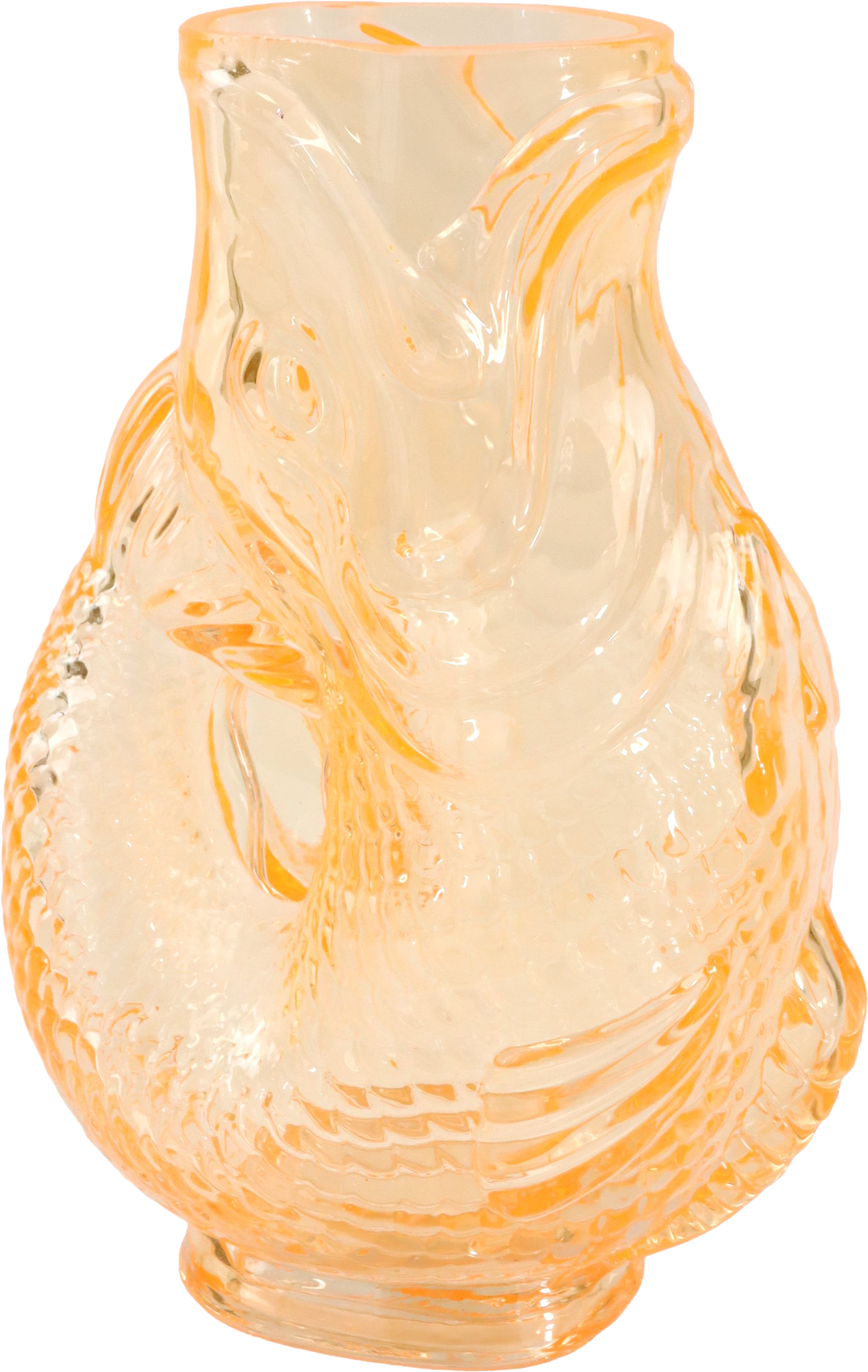 8133 VASO IN VETRO FUNKY FISH