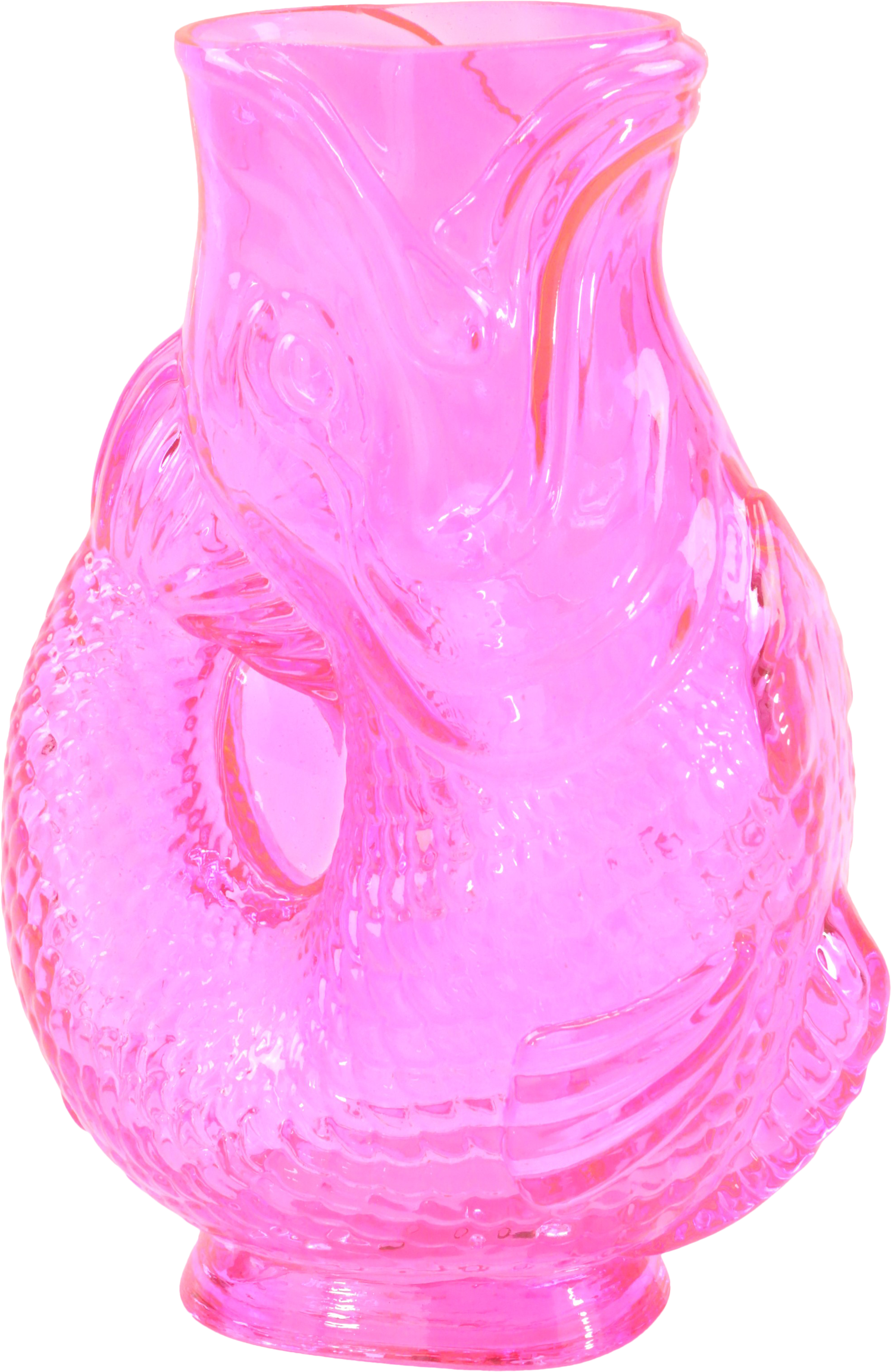 8139 VASO IN VETRO FUNKY FISH