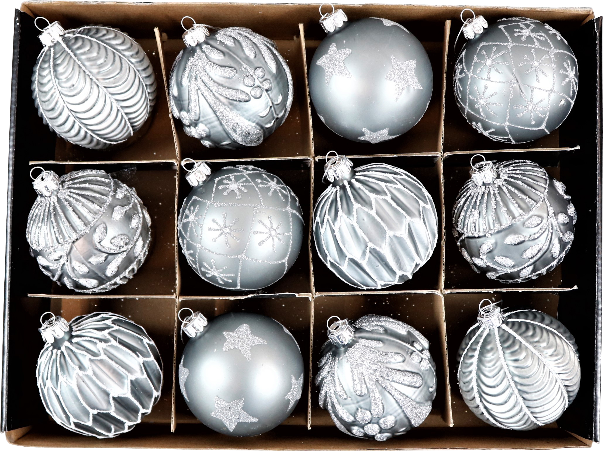 8189 BOÎTE PENDENTIFS  BOULES  12P