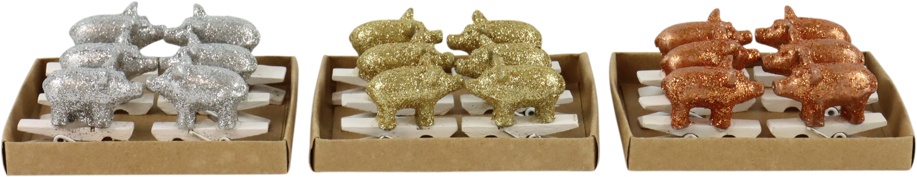 8191 PINCES GLORY PIGS  18P