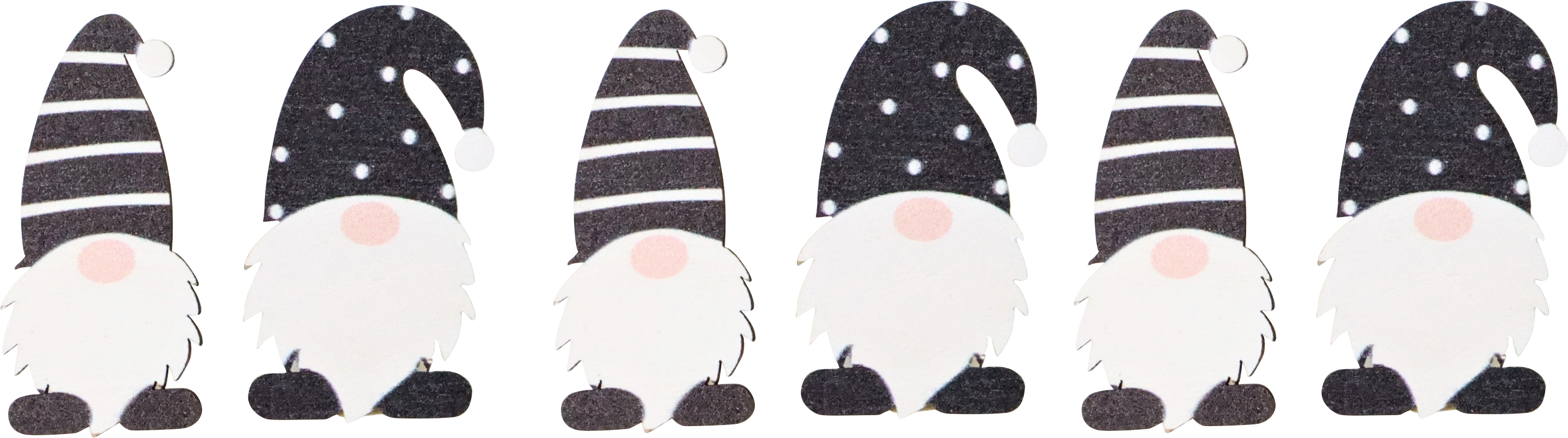 8246 PINCES WEIHNACHTSNISSEN  6P