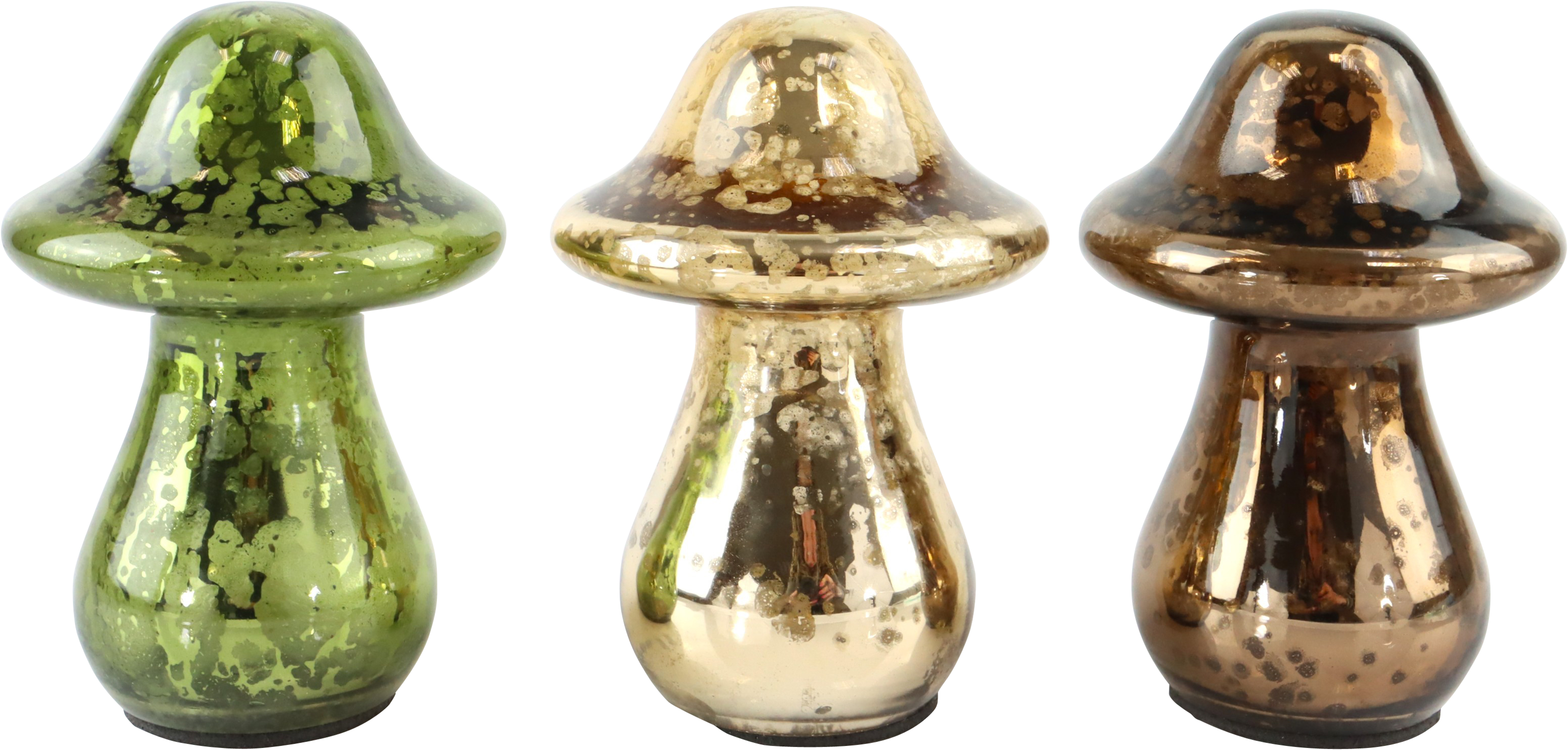 8285 GLASPILZE HARVEST JEWELS  S/3