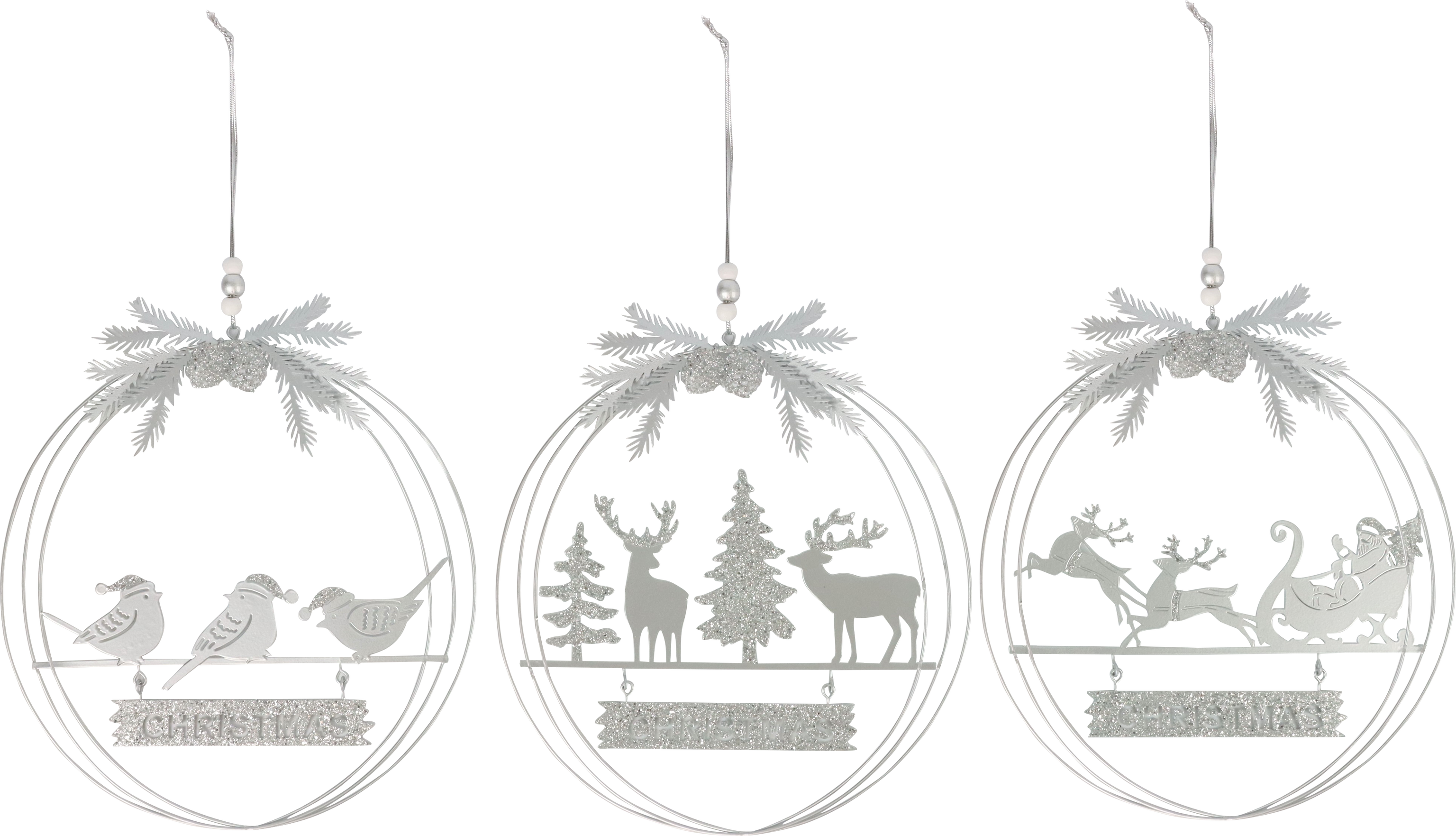 8313 COURONNES CHRISTMAS  3P