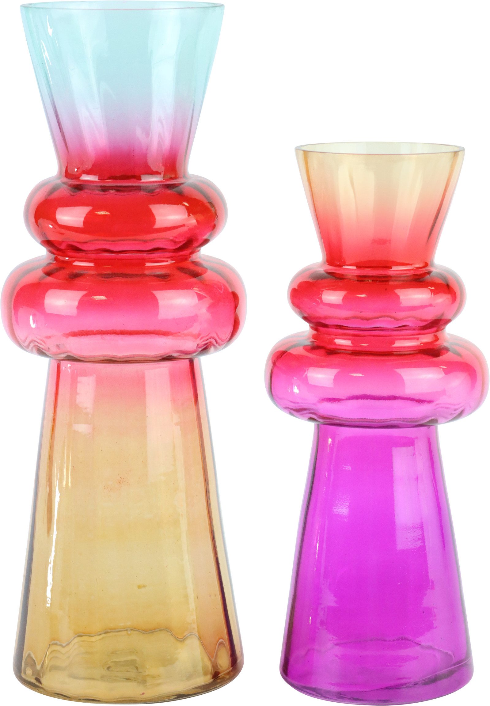 8391 VASES « MULTICOLOR » 2P