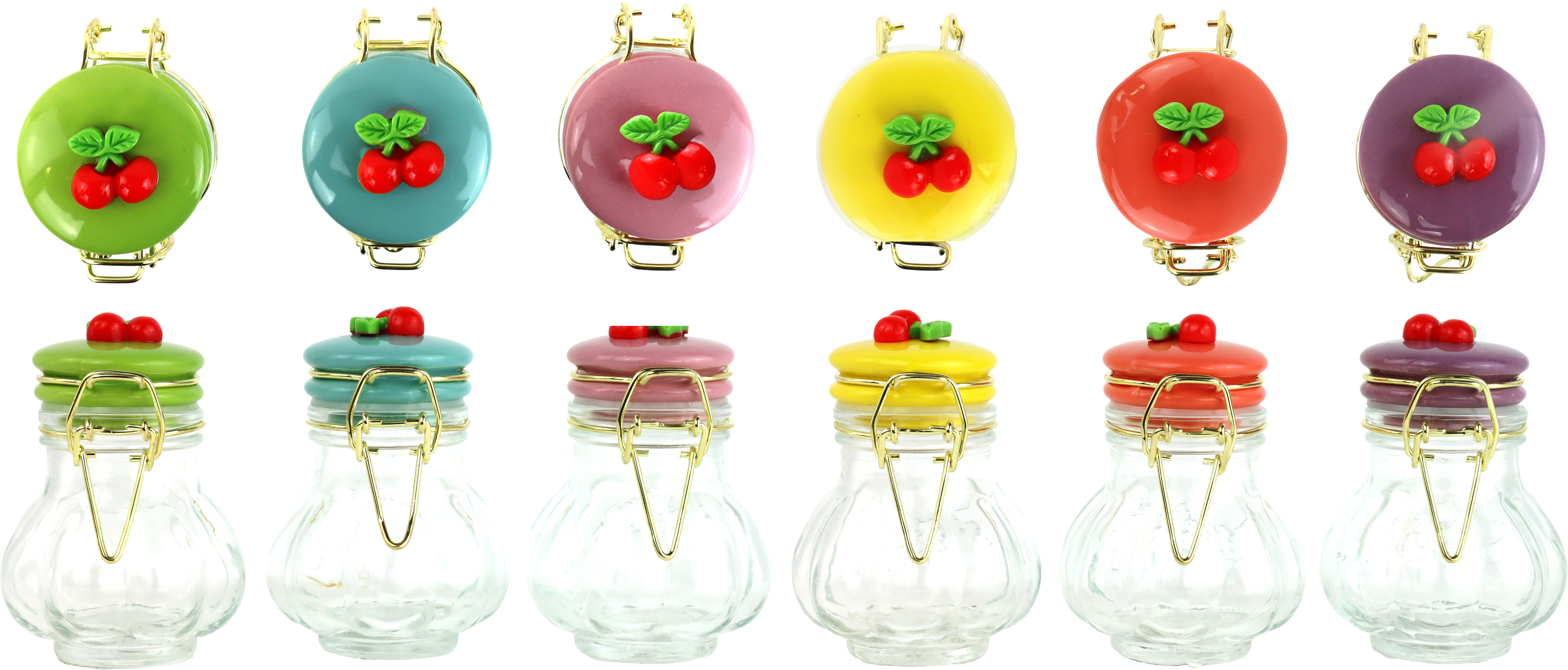 8532 BOÎTES EN VERRE CHERRY BLISS  6P