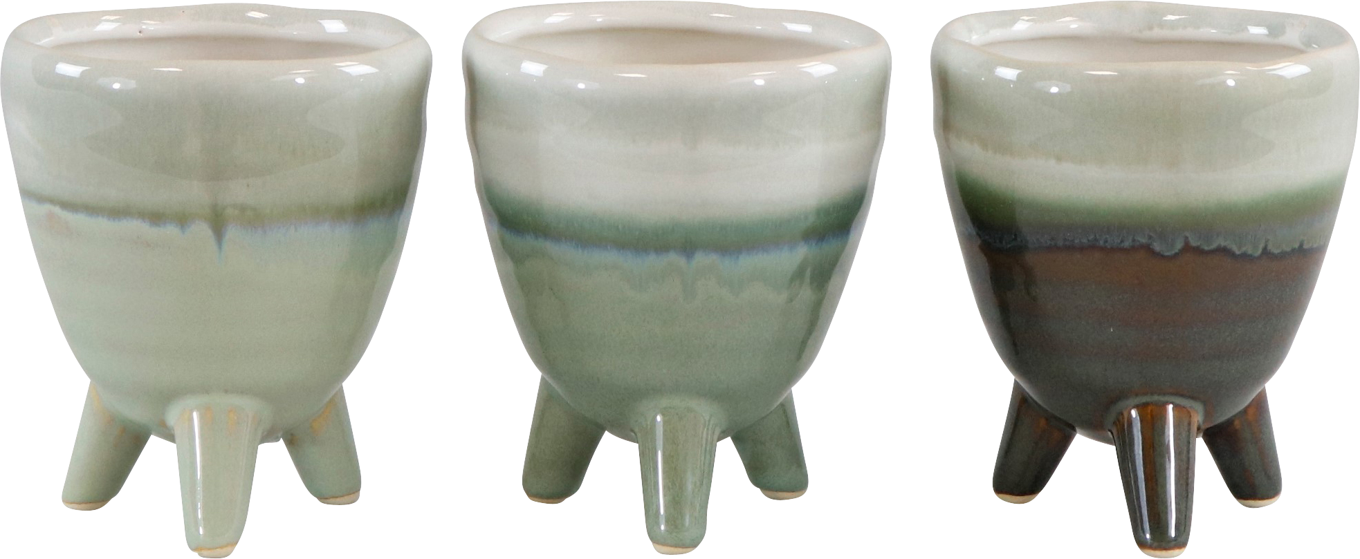 8639 CACHE-POTS  OMBRÉ  3P