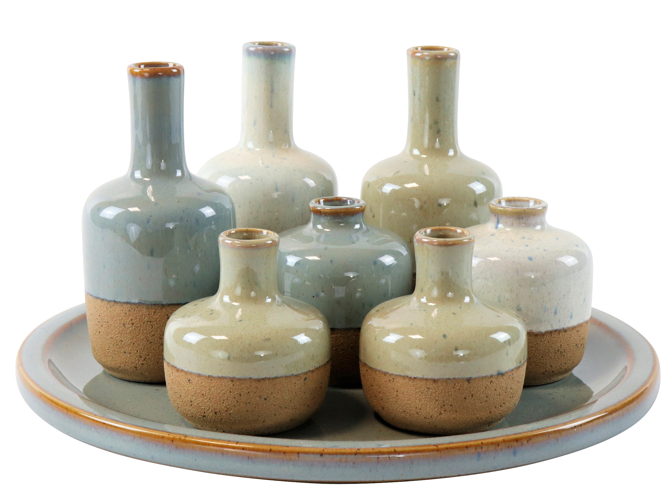8789 SET DE VASES  SKAGEN  8P