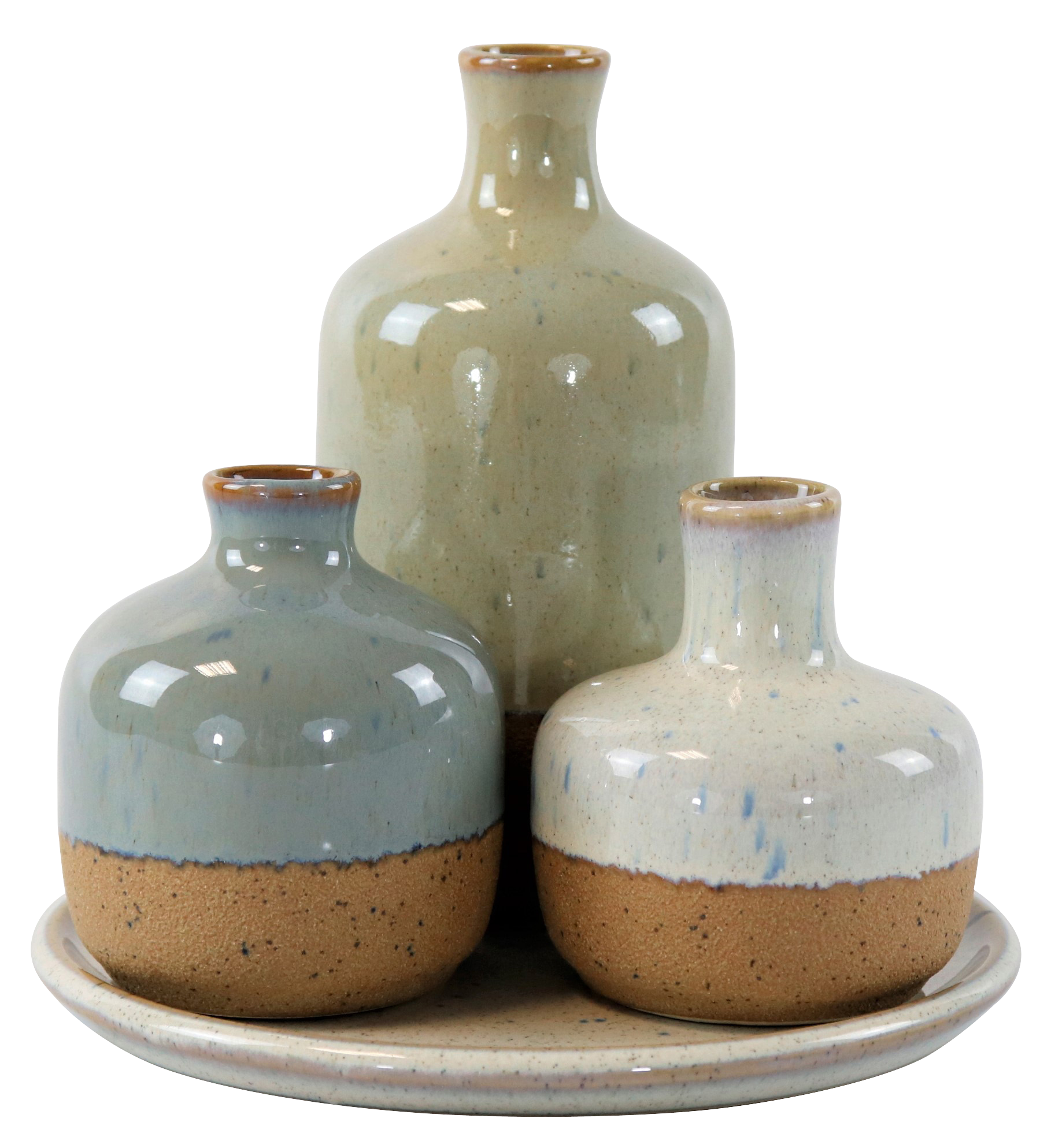 8791 SET DE VASES  SKAGEN  4P