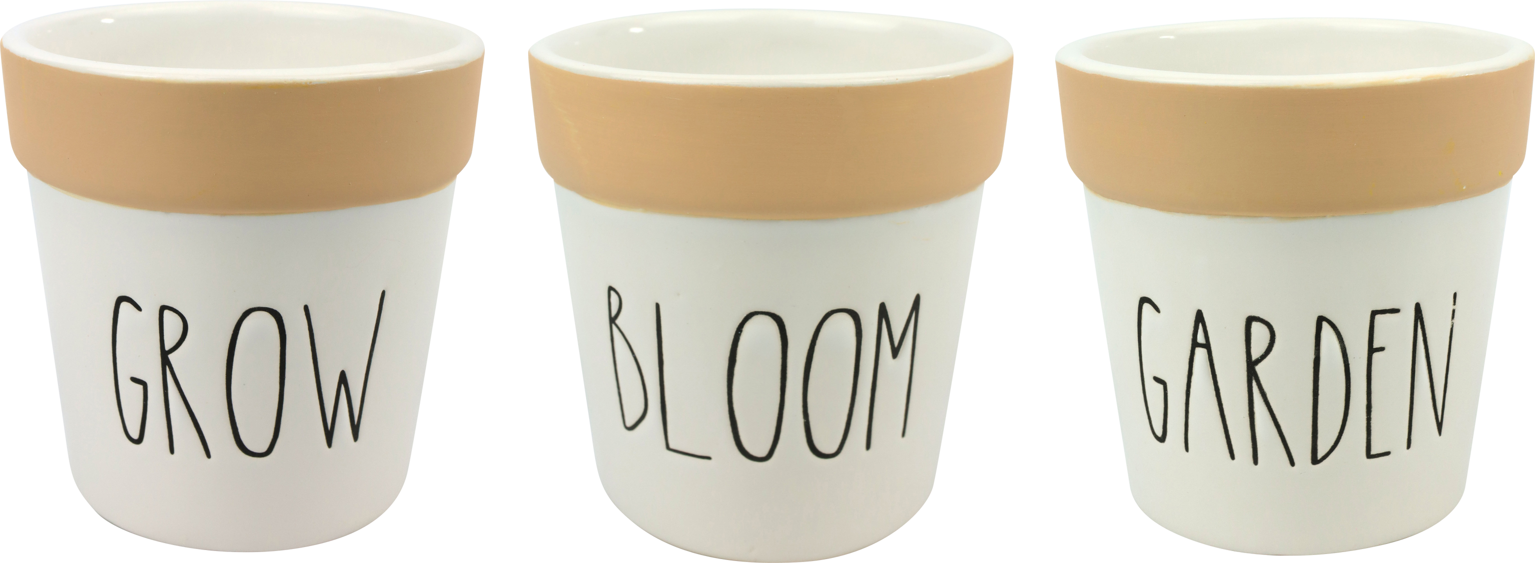 8853 CACHE-POTS  BLOOM HAPPY  3P