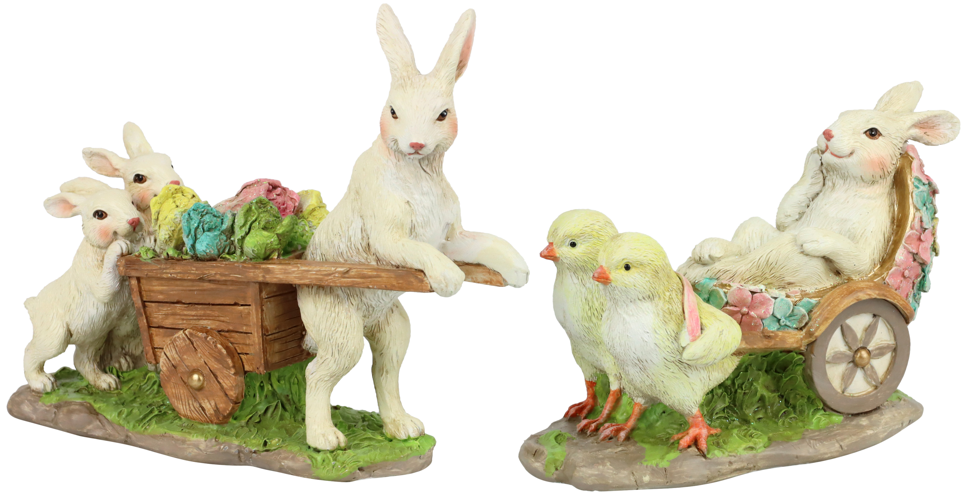 8894 FIGURES DE LAPINS PASTELPARTY  2P