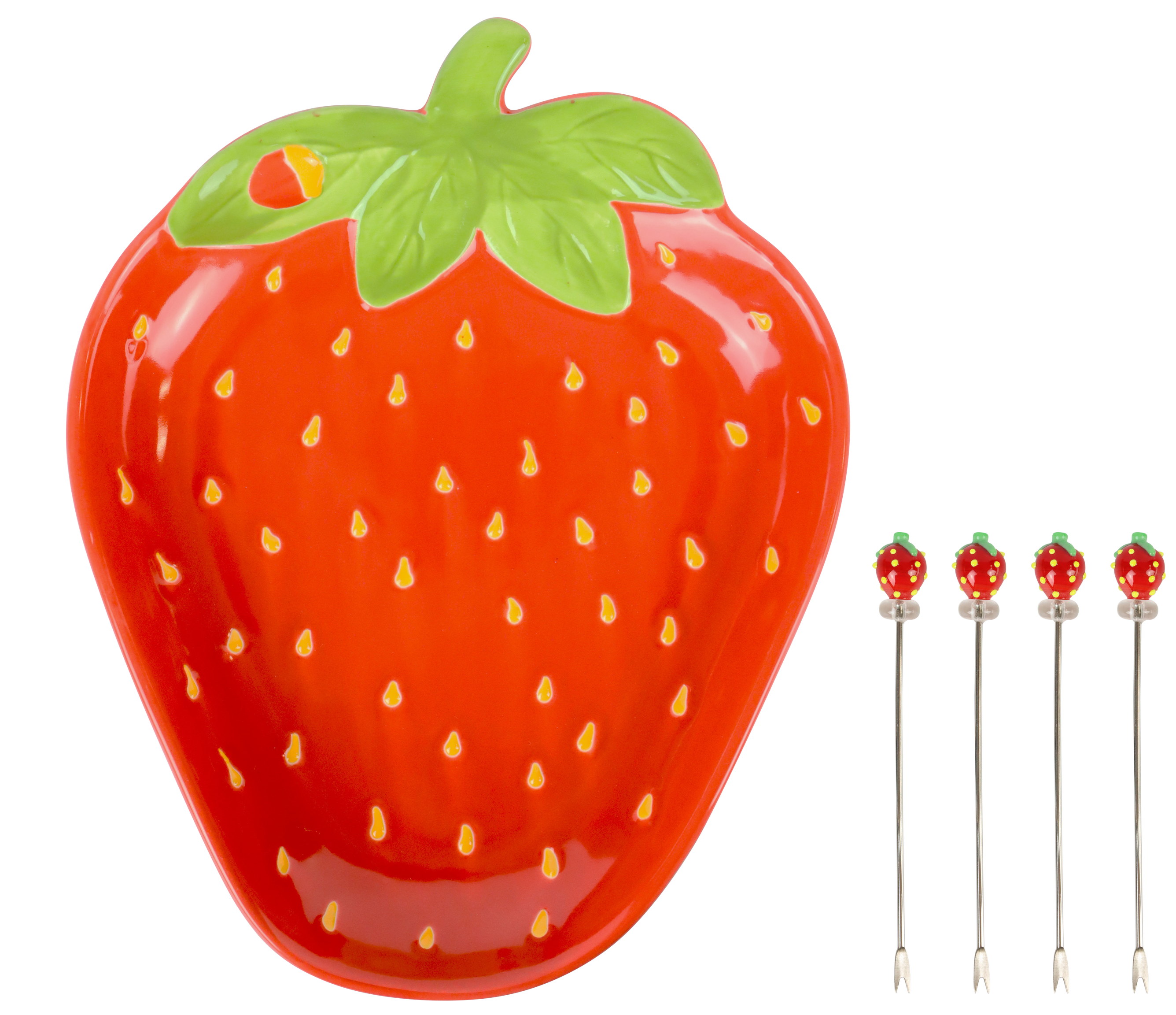 8964 SET APERITIV STRAWBERRY  5P