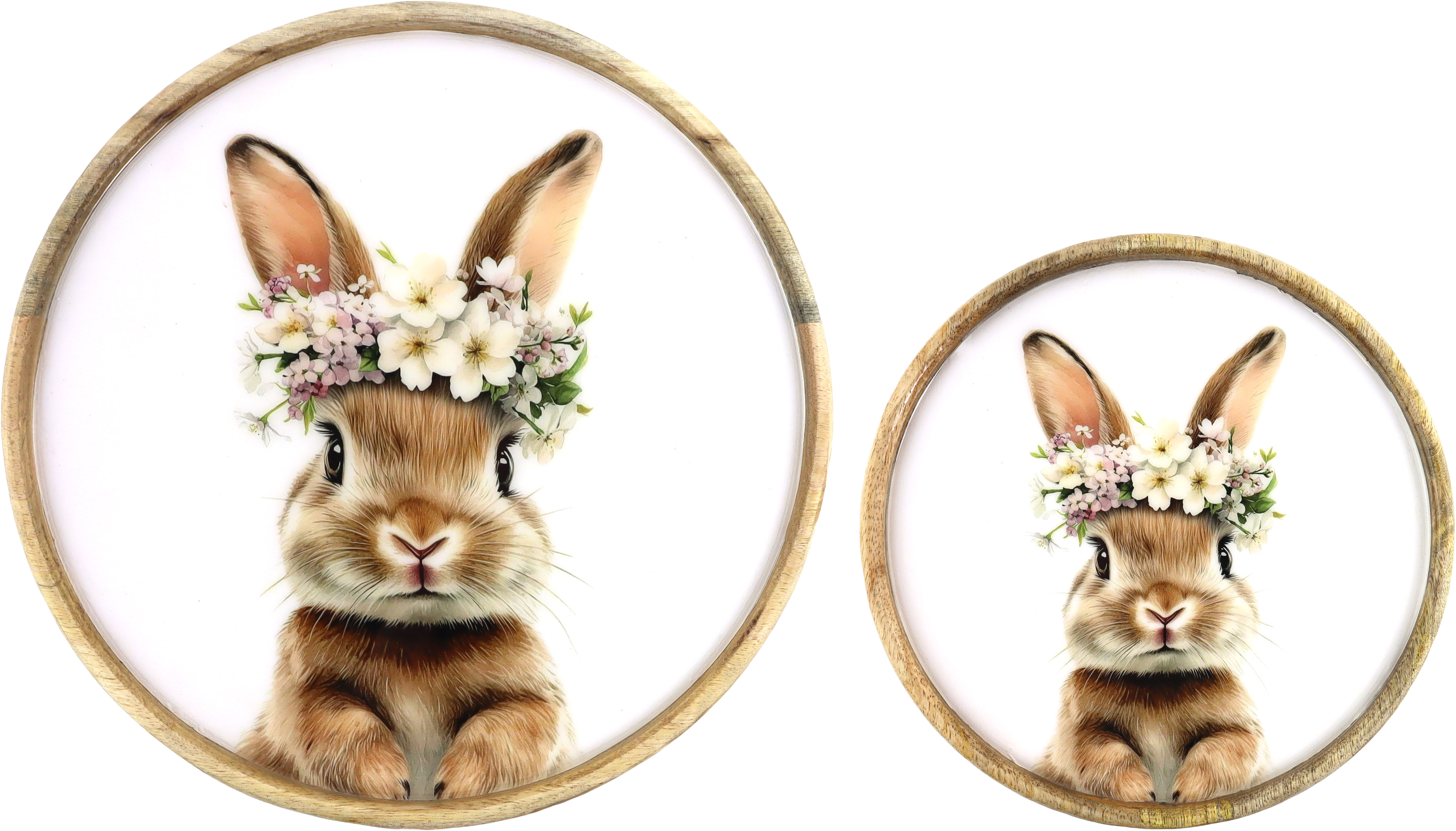 8985 PLATEAUX BUNNY BLOOM!  2P